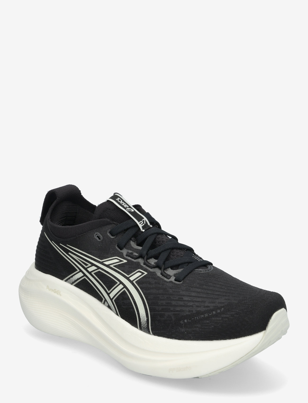 Asics - GEL-NIMBUS 27 - shoes - black/lake grey - 0