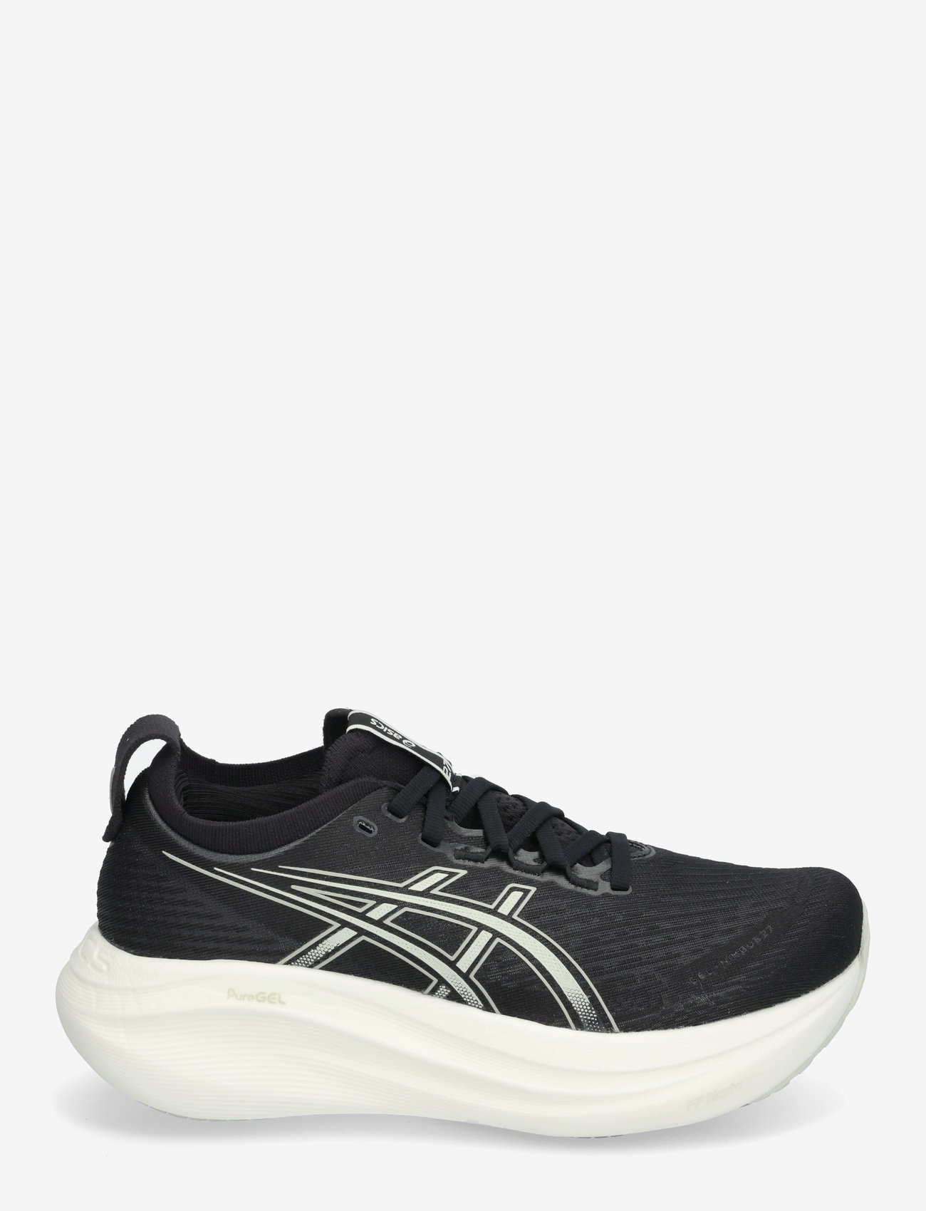 Asics - GEL-NIMBUS 27 - shoes - black/lake grey - 1