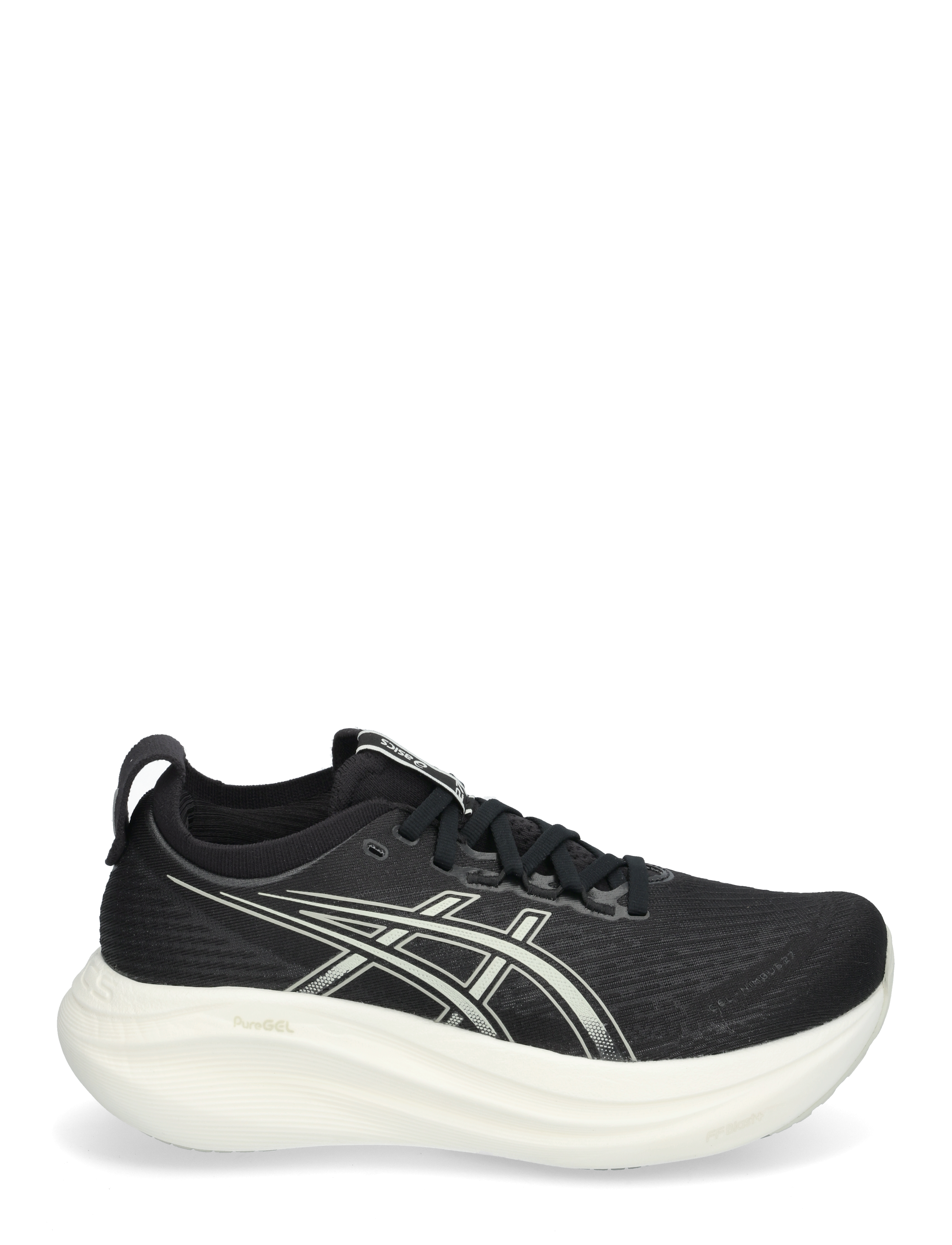 Asics - GEL-NIMBUS 27 - löparskor - black/lake grey - 1