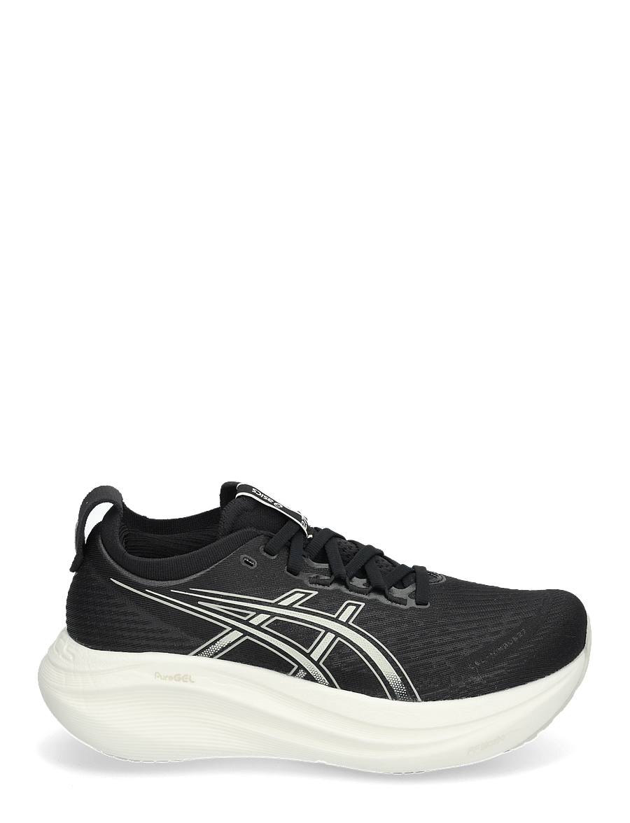 Asics - GEL-NIMBUS 27 - löparskor - black/lake grey - 1