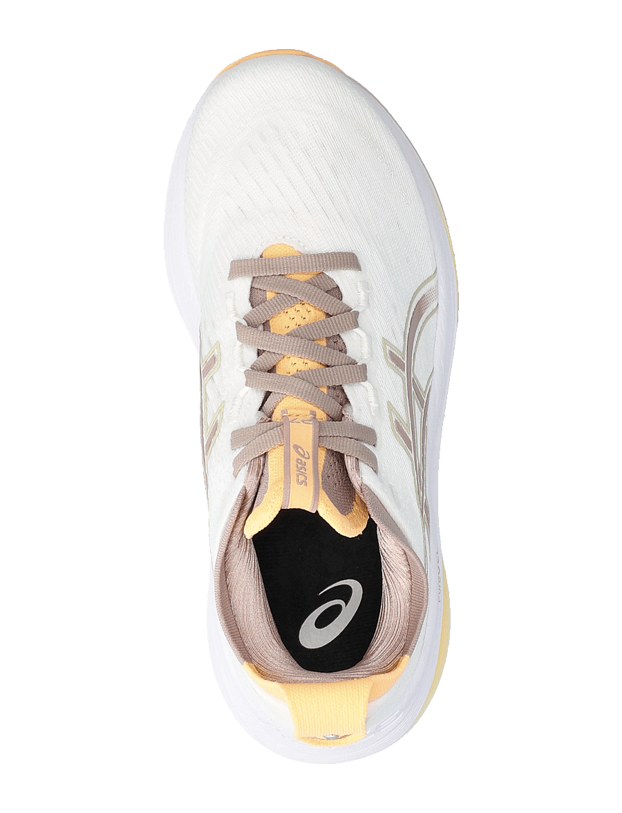 Asics - GEL-NIMBUS 27 - shoes - white/fawn - 3