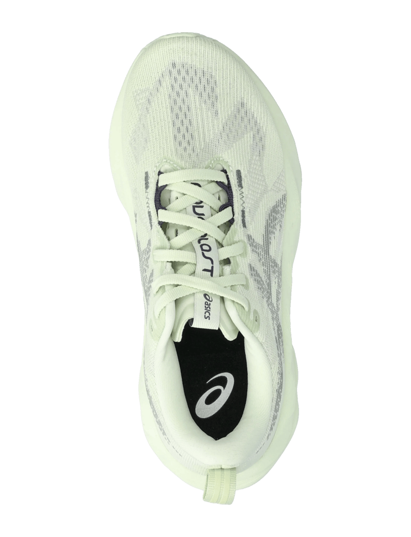 Asics - NOVABLAST 5 - shoes - whisper green/monument blue - 3