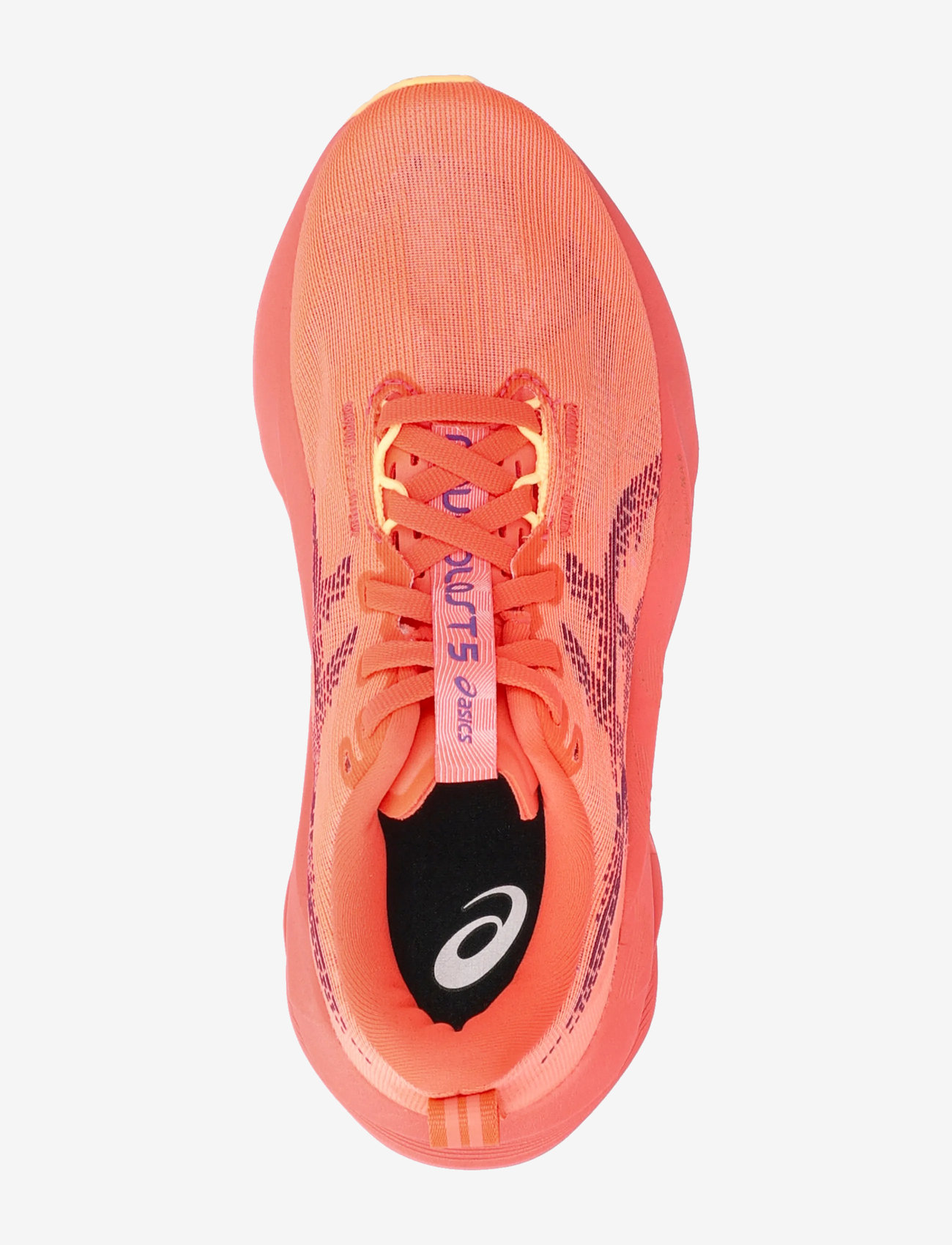Asics - NOVABLAST 5 - shoes - flash red/edo purple - 3