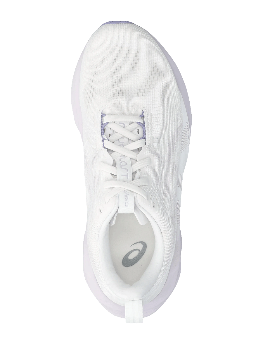 Asics - NOVABLAST 5 - running shoes - white/lilac hint - 3