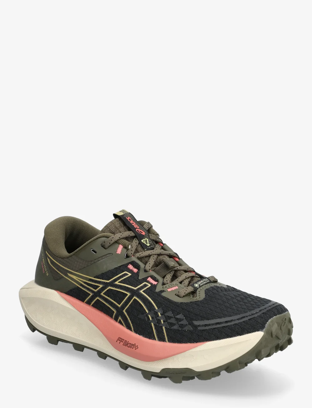 Asics - GEL-Trabuco 13 GTX - löparskor - black/lemongrass - 0