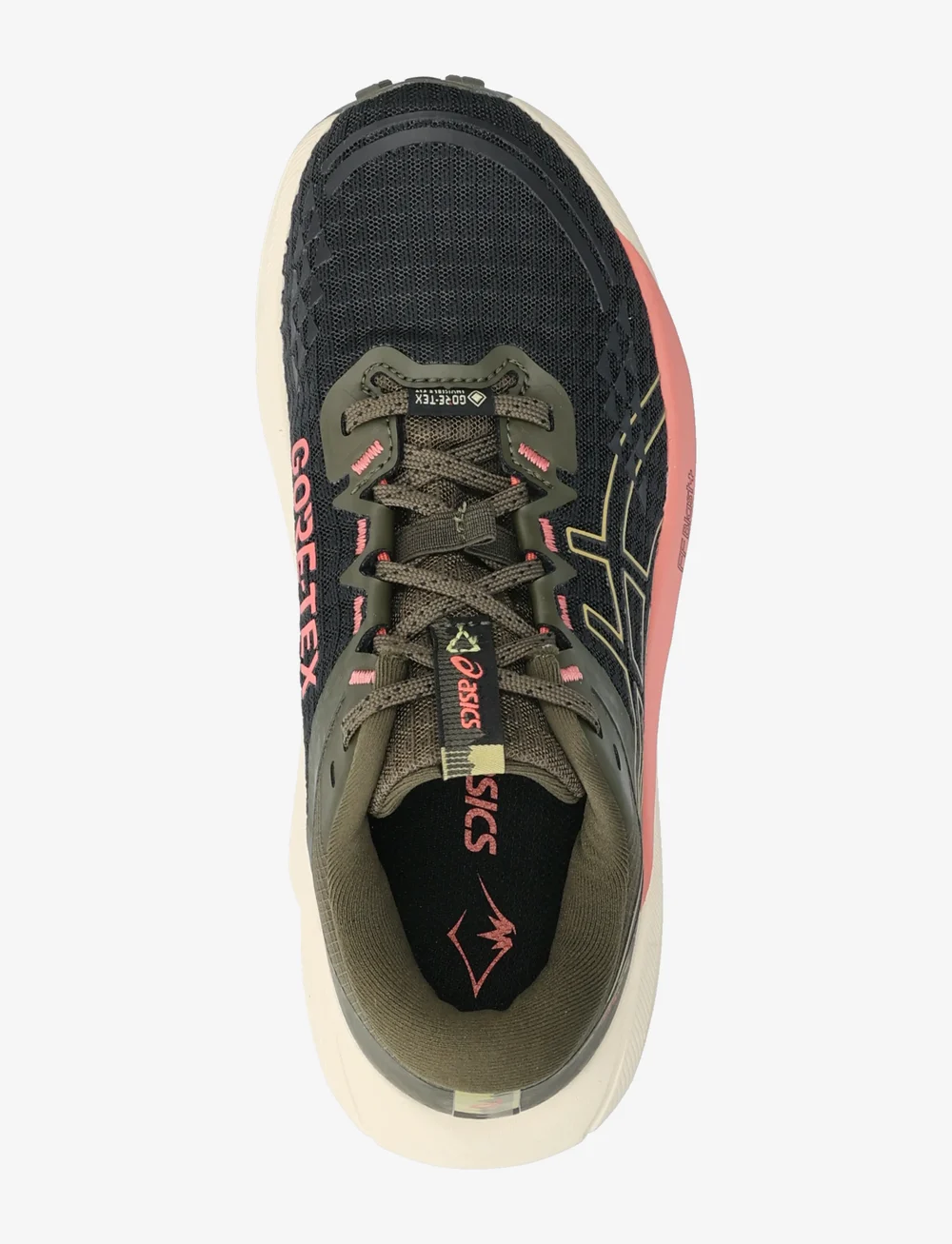 Asics - GEL-Trabuco 13 GTX - löparskor - black/lemongrass - 3