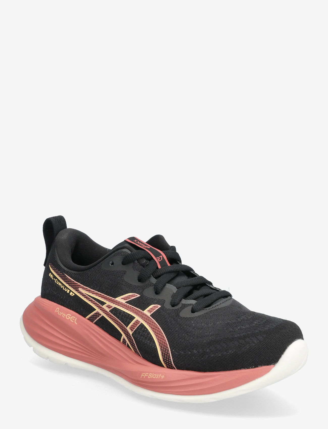 Asics - GEL-CUMULUS 27 - shoes - black/orange glow - 0