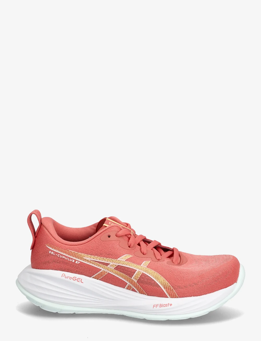 Asics - GEL-CUMULUS 27 - shoes - dark pink clay/cream - 1