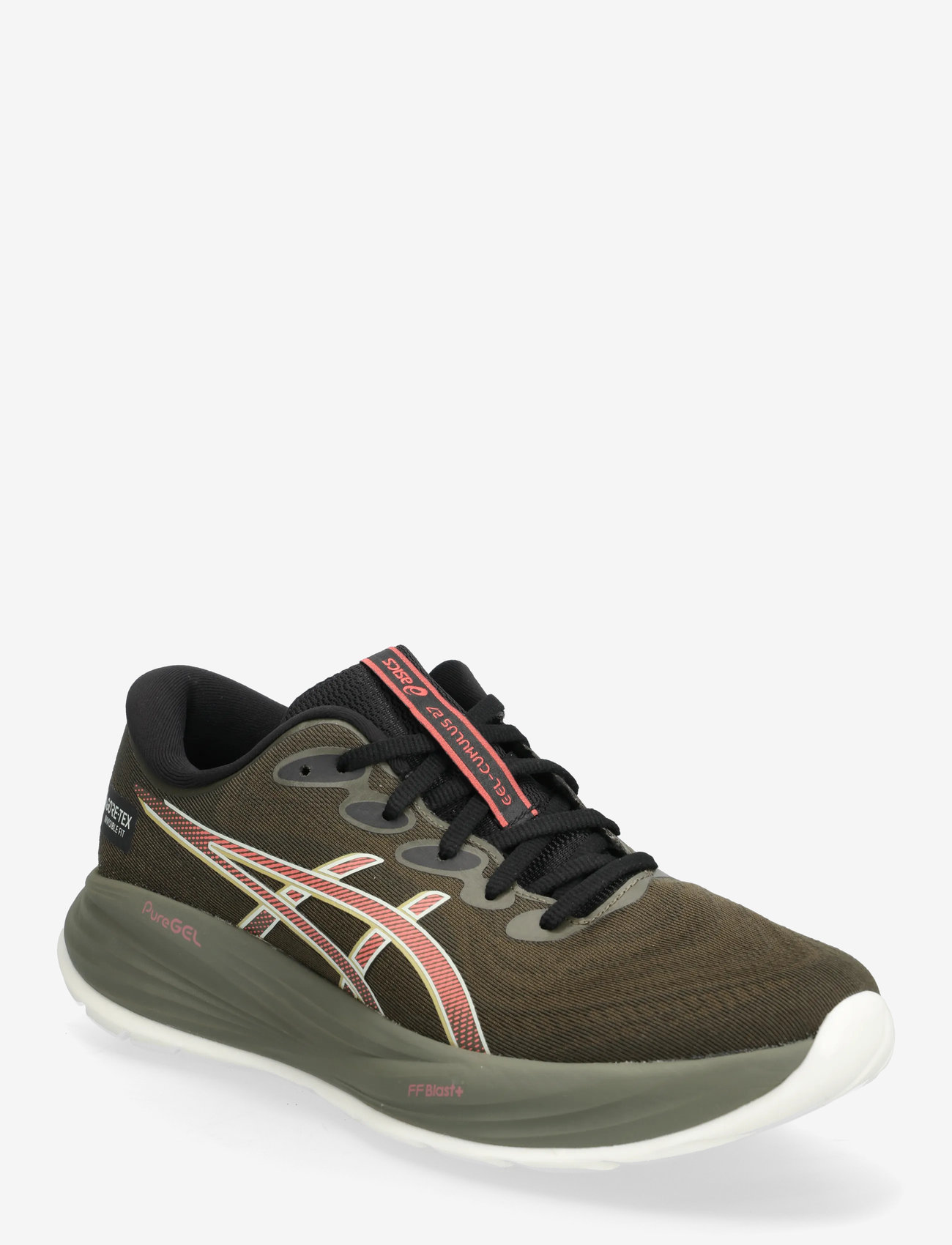 Asics - GEL-CUMULUS 27 GTX - shoes - brown stone/dark pink clay - 0