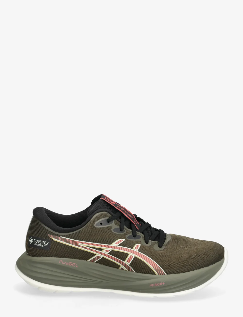 Asics - GEL-CUMULUS 27 GTX - shoes - brown stone/dark pink clay - 1
