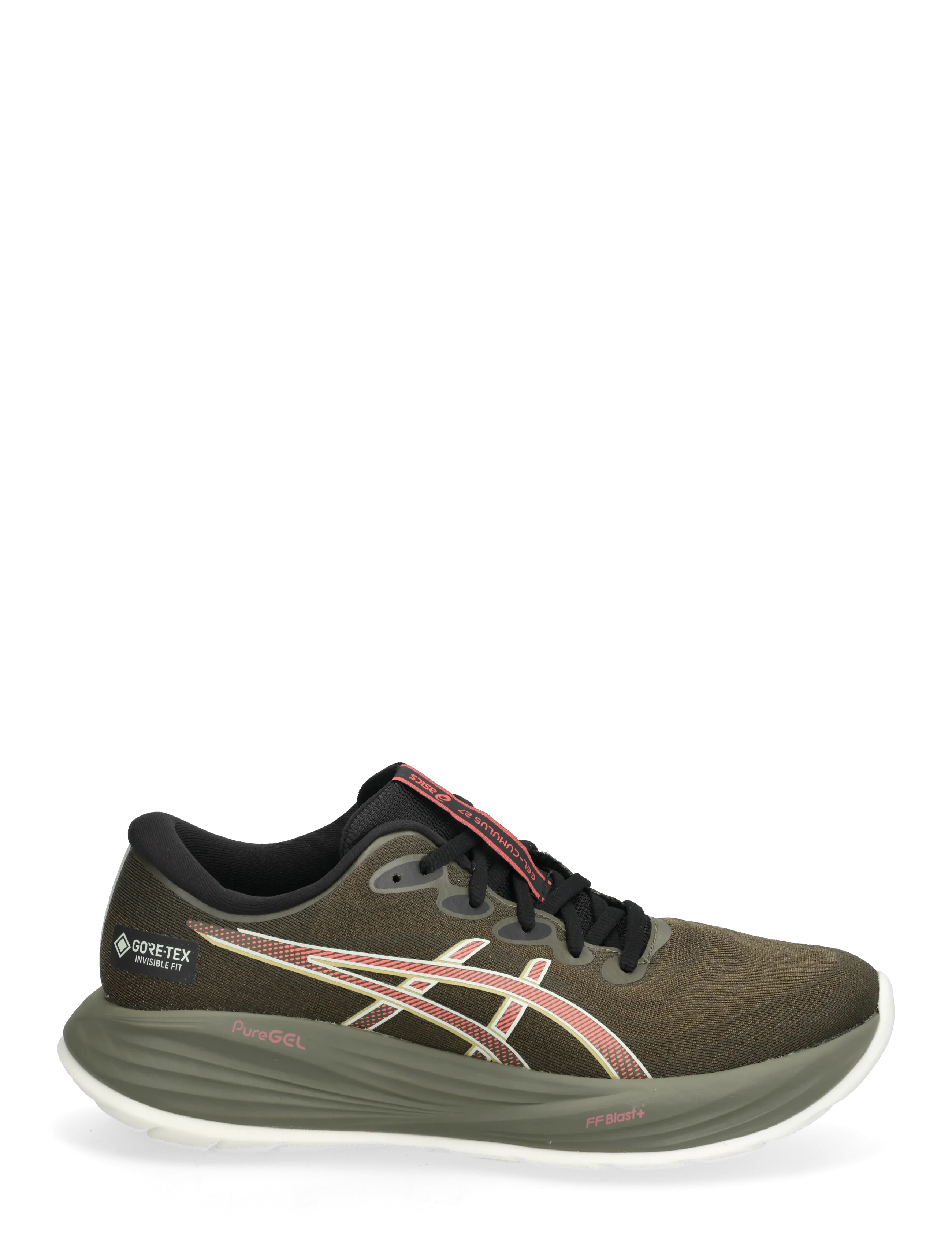Asics - GEL-CUMULUS 27 GTX - shoes - brown stone/dark pink clay - 1