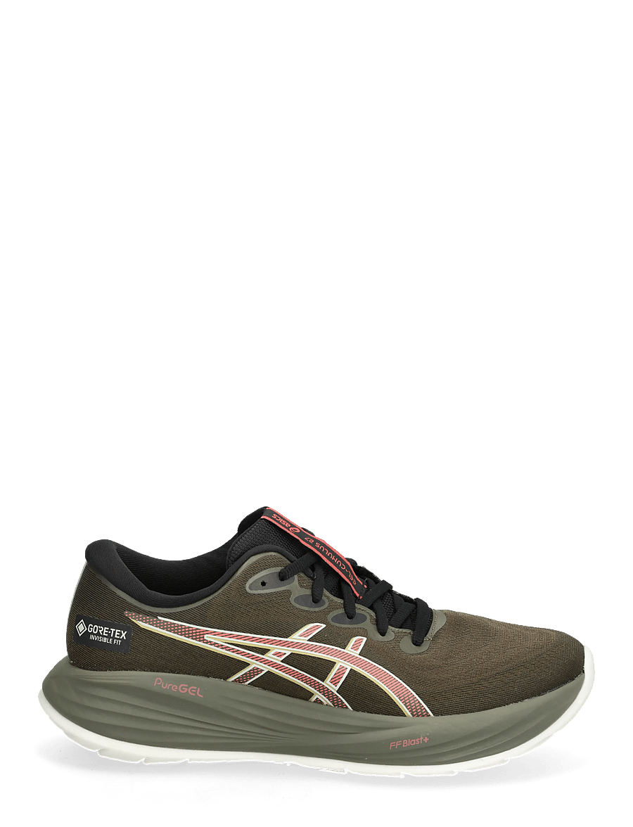 Asics - GEL-CUMULUS 27 GTX - shoes - brown stone/dark pink clay - 1