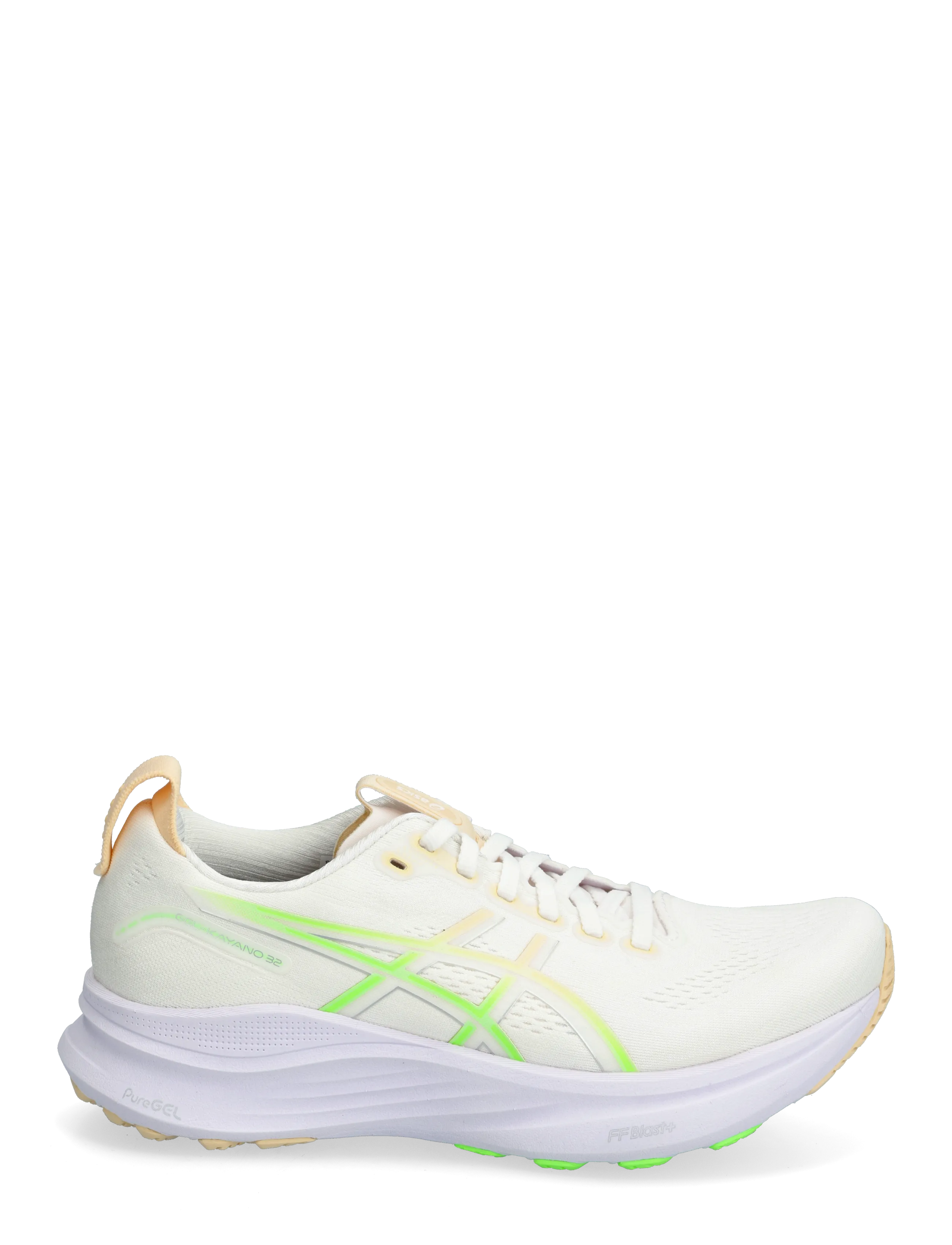 Asics - GEL-KAYANO 32 - löparskor - white/seashell - 1