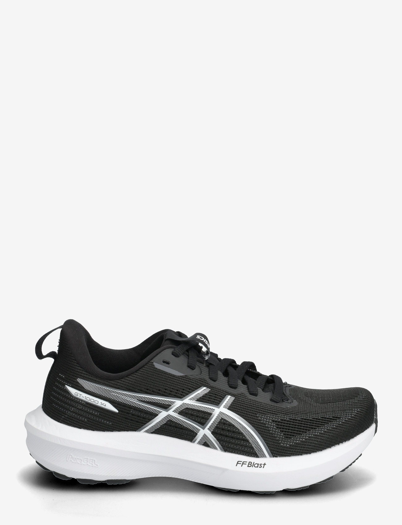 Asics - GT-1000 14 - löparskor - black/white - 1