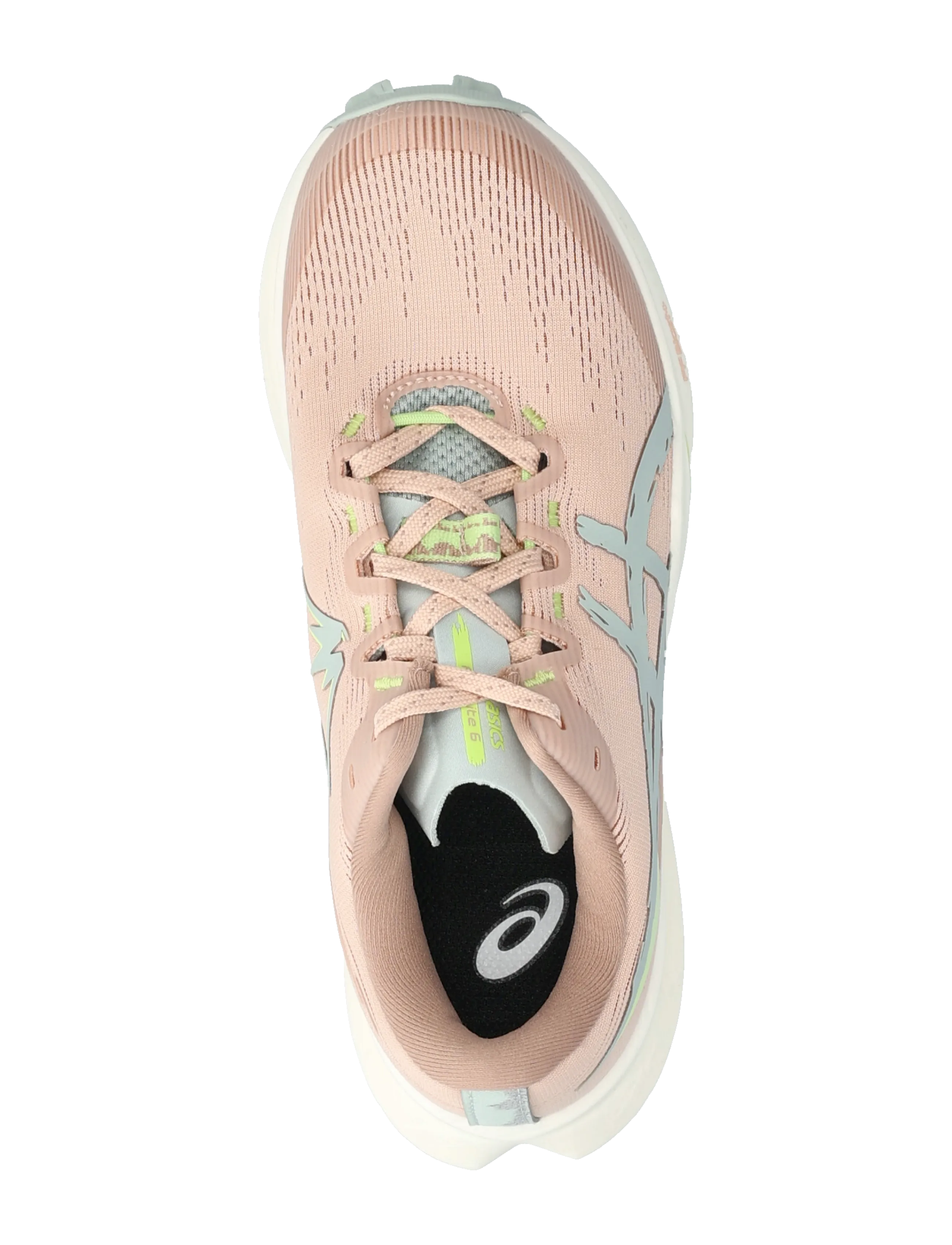 Asics - Fuji Lite 6 - running shoes - pale apricot/lichen rock - 3