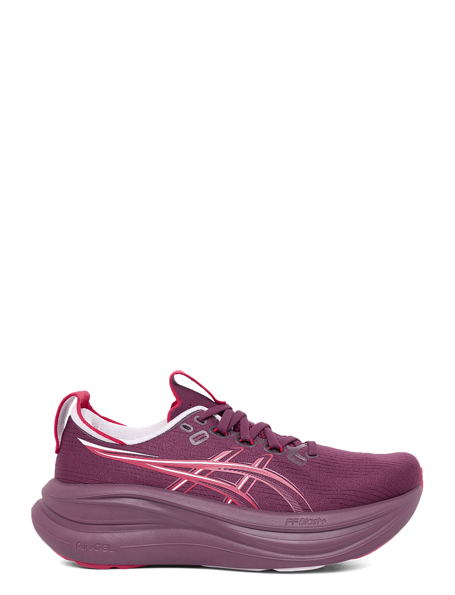 Asics - GEL-NIMBUS 28 - löparskor - beniimo purple/speed red - 2