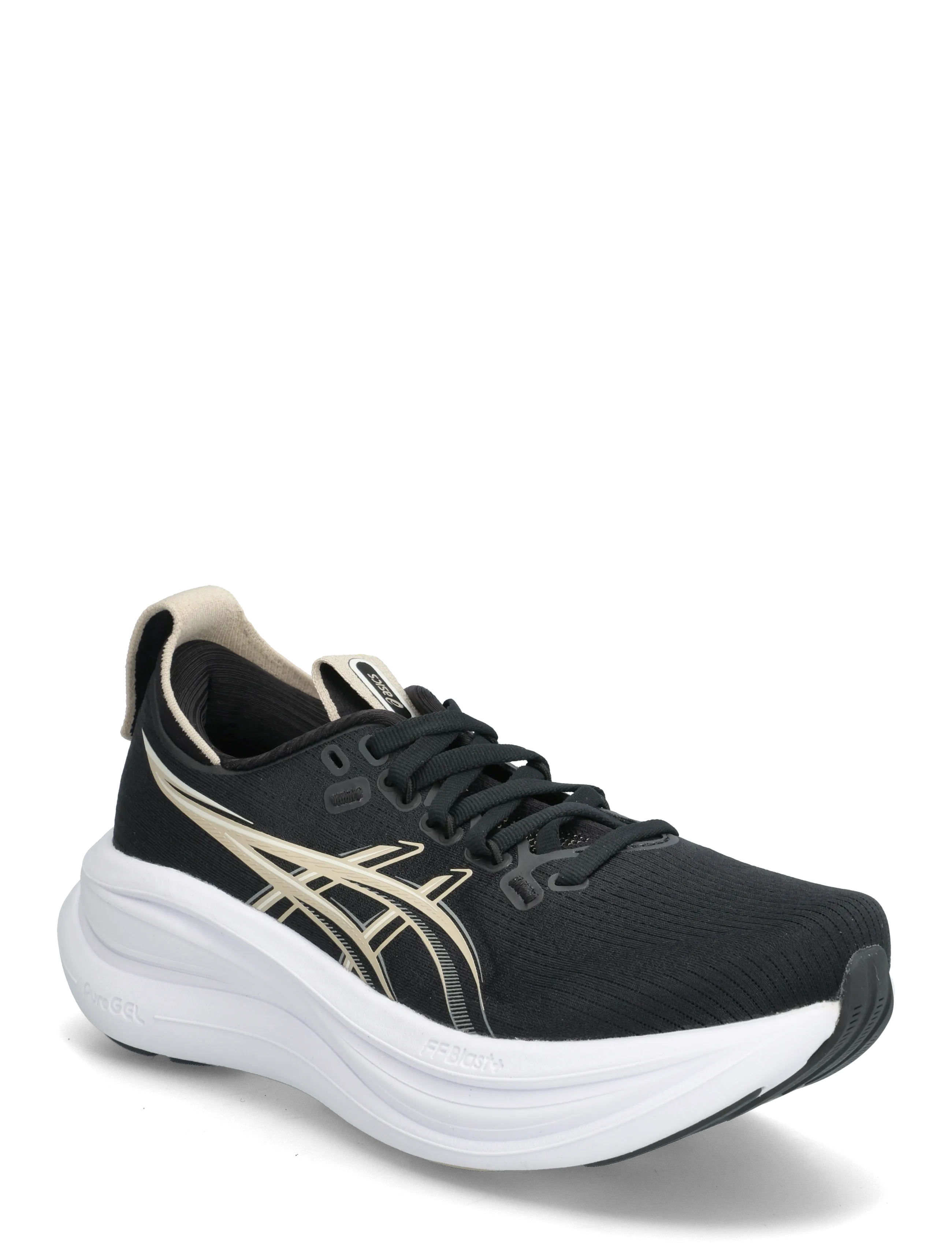 Asics Gel-Nimbus 28, Kvinder, Løbesko, Sort, Str: 37