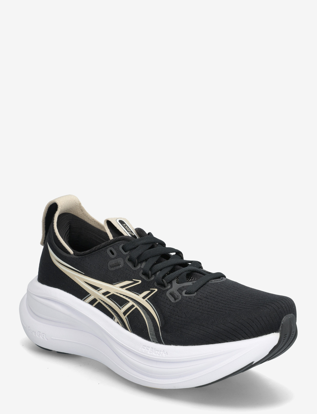 Asics - GEL-NIMBUS 28 - shoes - black/feather grey - 0