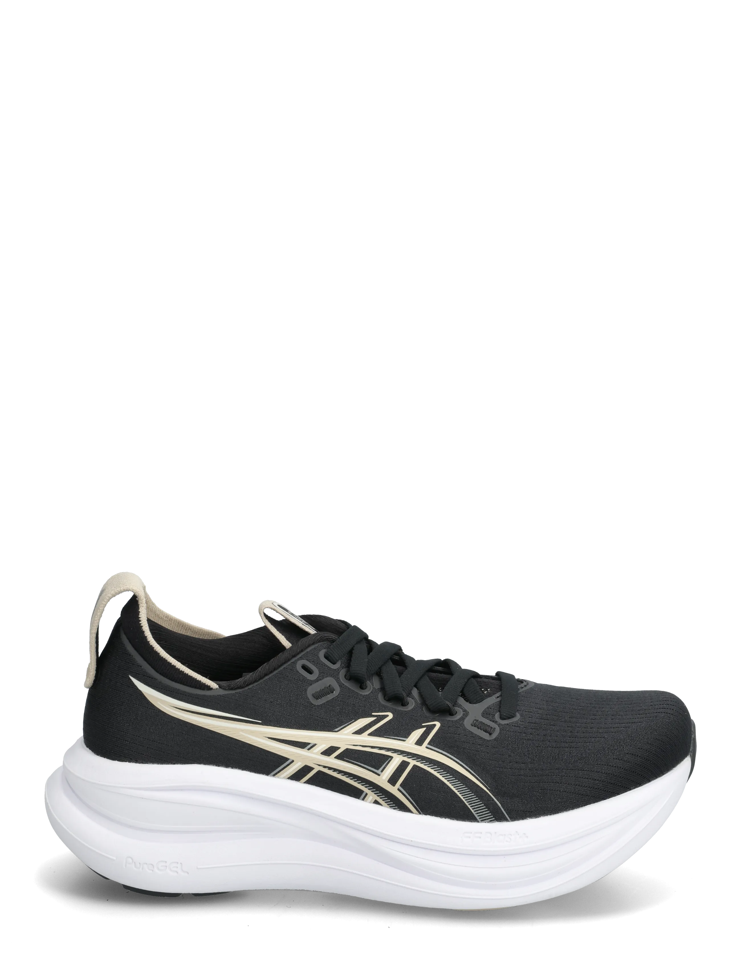 Asics - GEL-NIMBUS 28 - löparskor - black/feather grey - 1