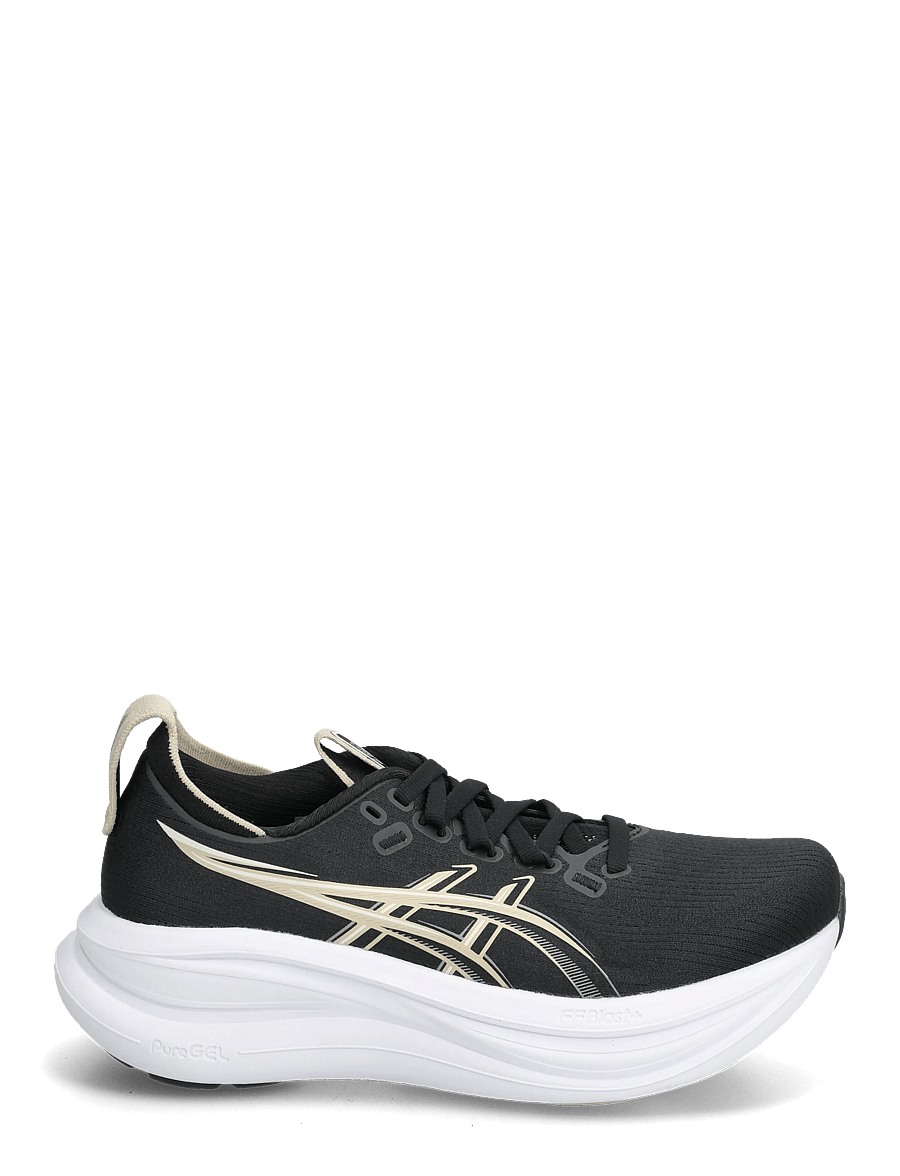 Asics - GEL-NIMBUS 28 - löparskor - black/feather grey - 1