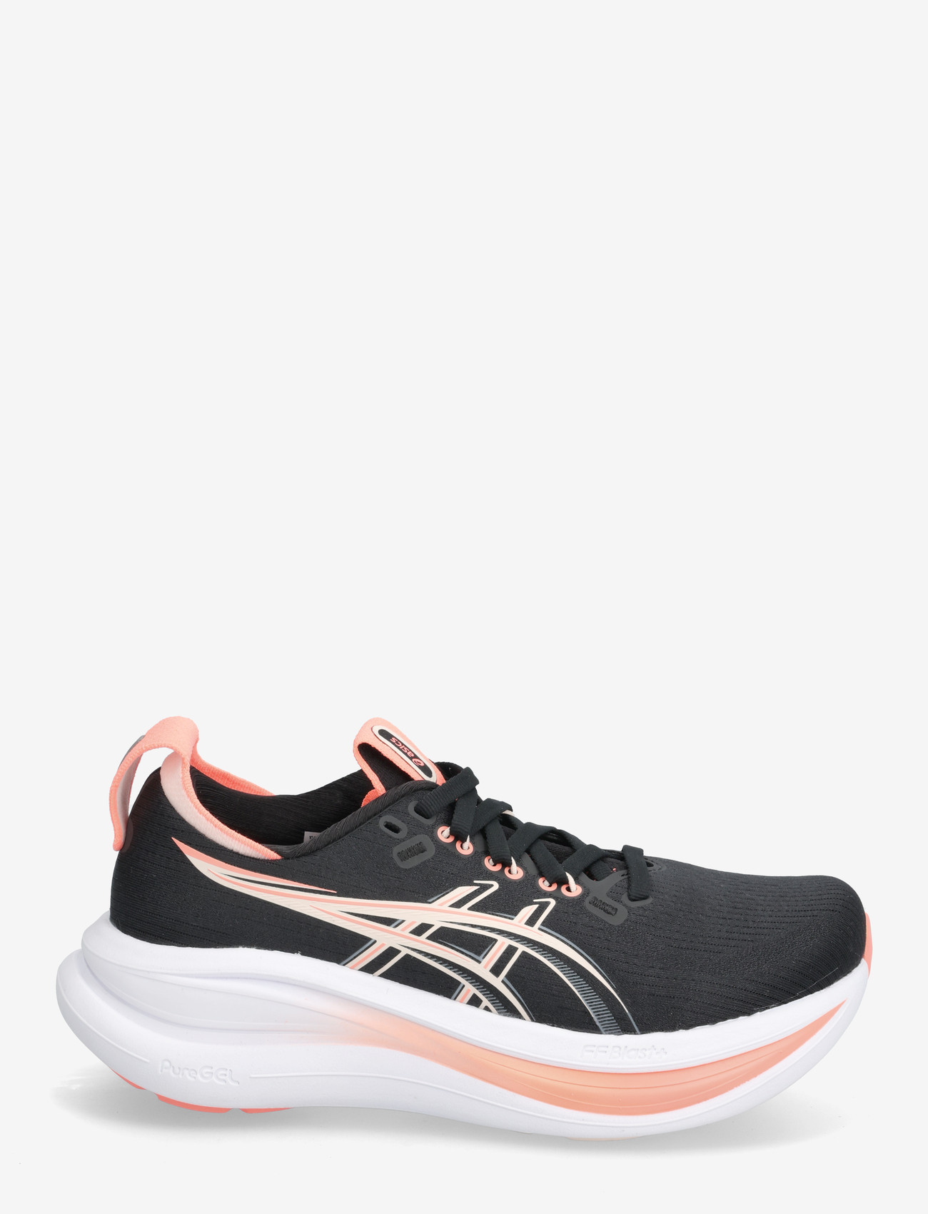 Asics - GEL-NIMBUS 28 - running shoes - black/pearl pink - 1