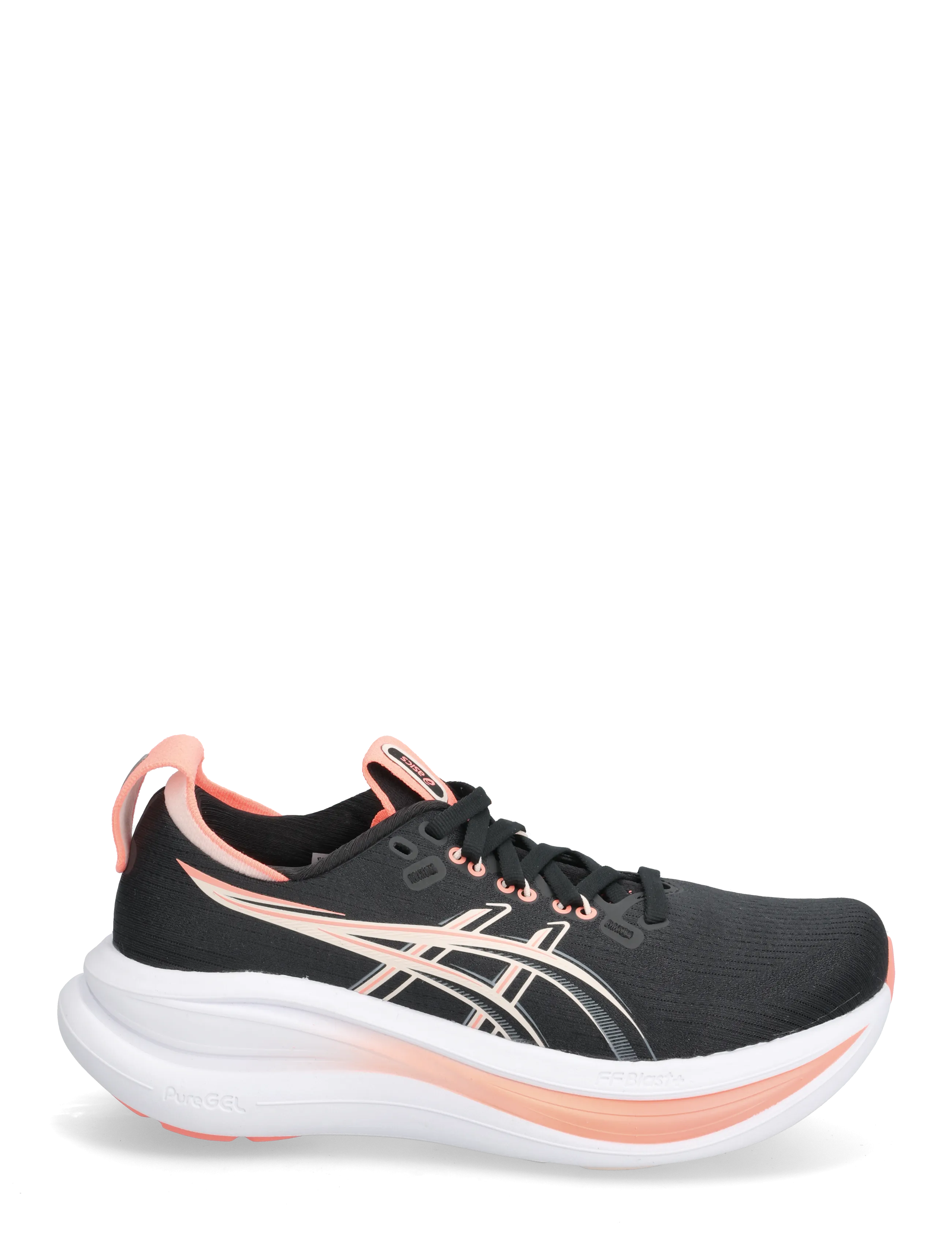 Asics - GEL-NIMBUS 28 - shoes - black/pearl pink - 1