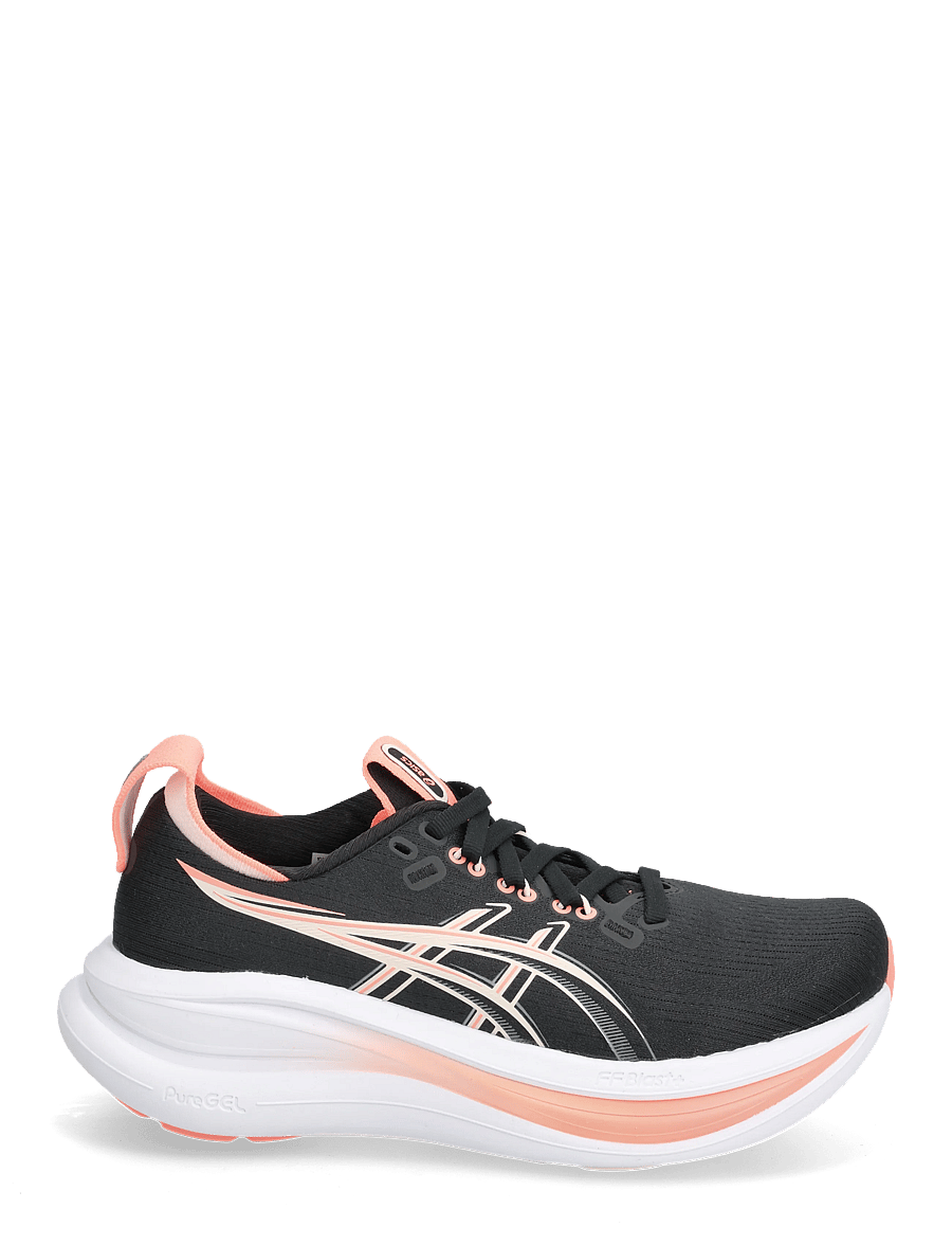 Asics - GEL-NIMBUS 28 - shoes - black/pearl pink - 1