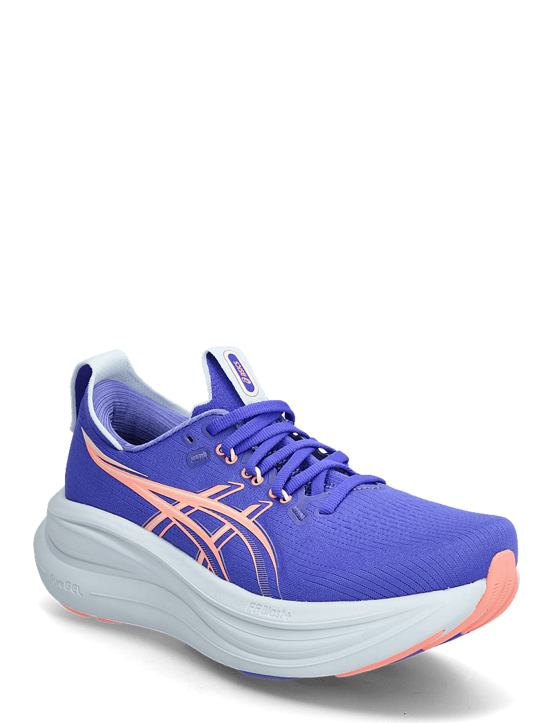 Asics - GEL-NIMBUS 28 - shoes - cobalt burst/sun coral - 0