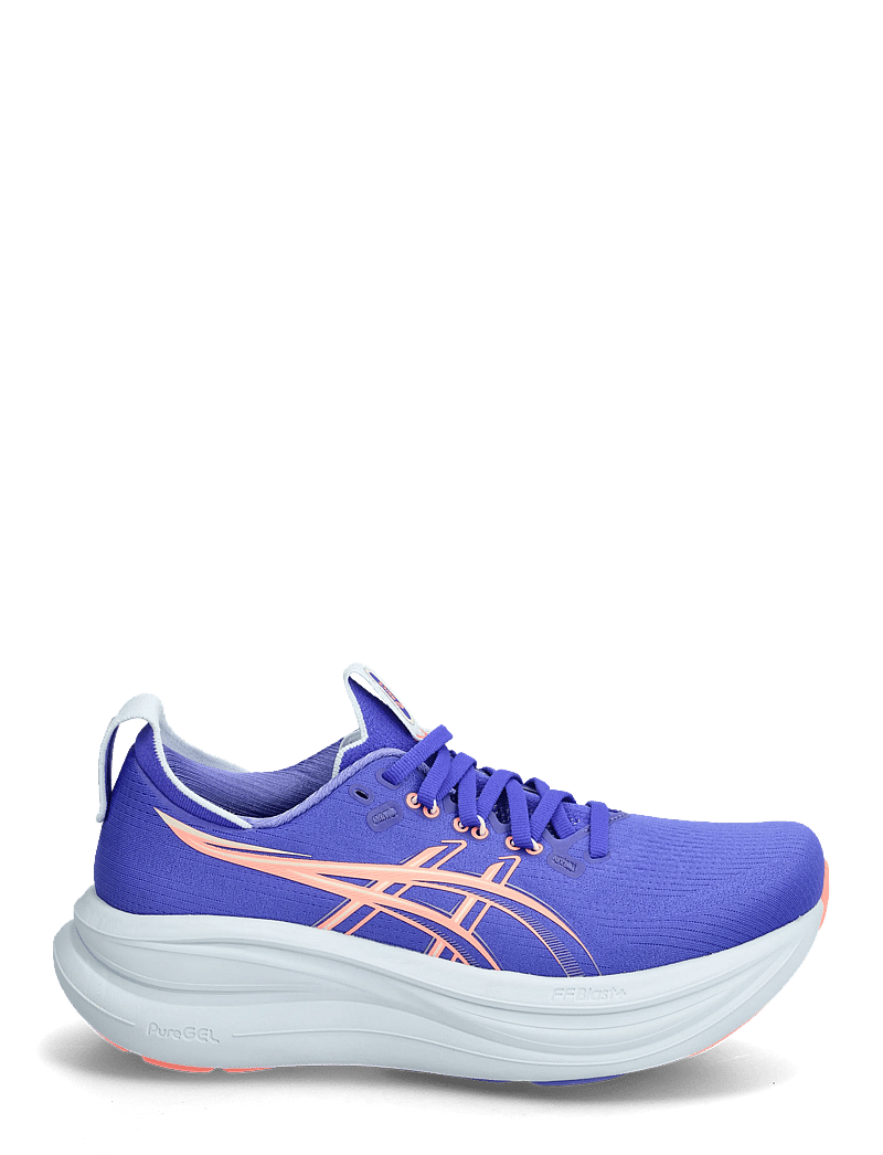 Asics - GEL-NIMBUS 28 - shoes - cobalt burst/sun coral - 1