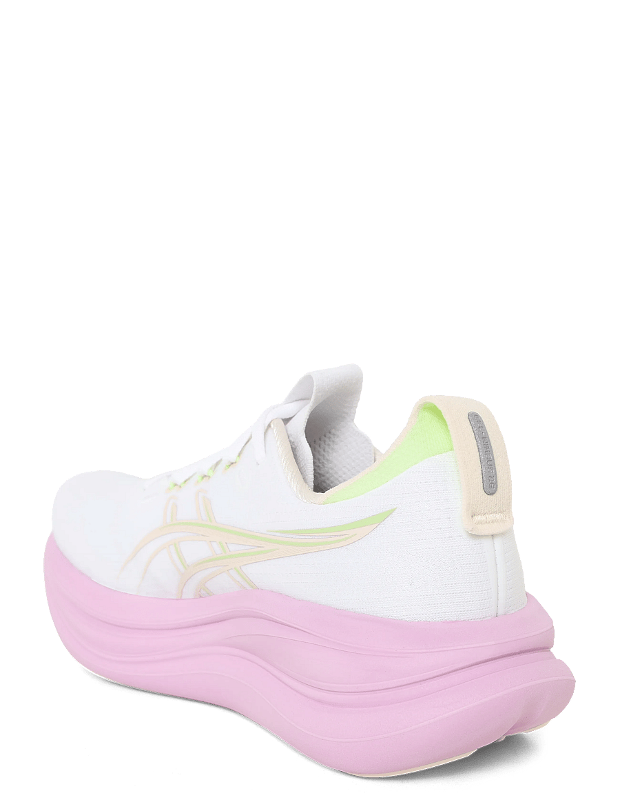 Asics - GEL-NIMBUS 28 - löparskor - white/hazy lilac - 1