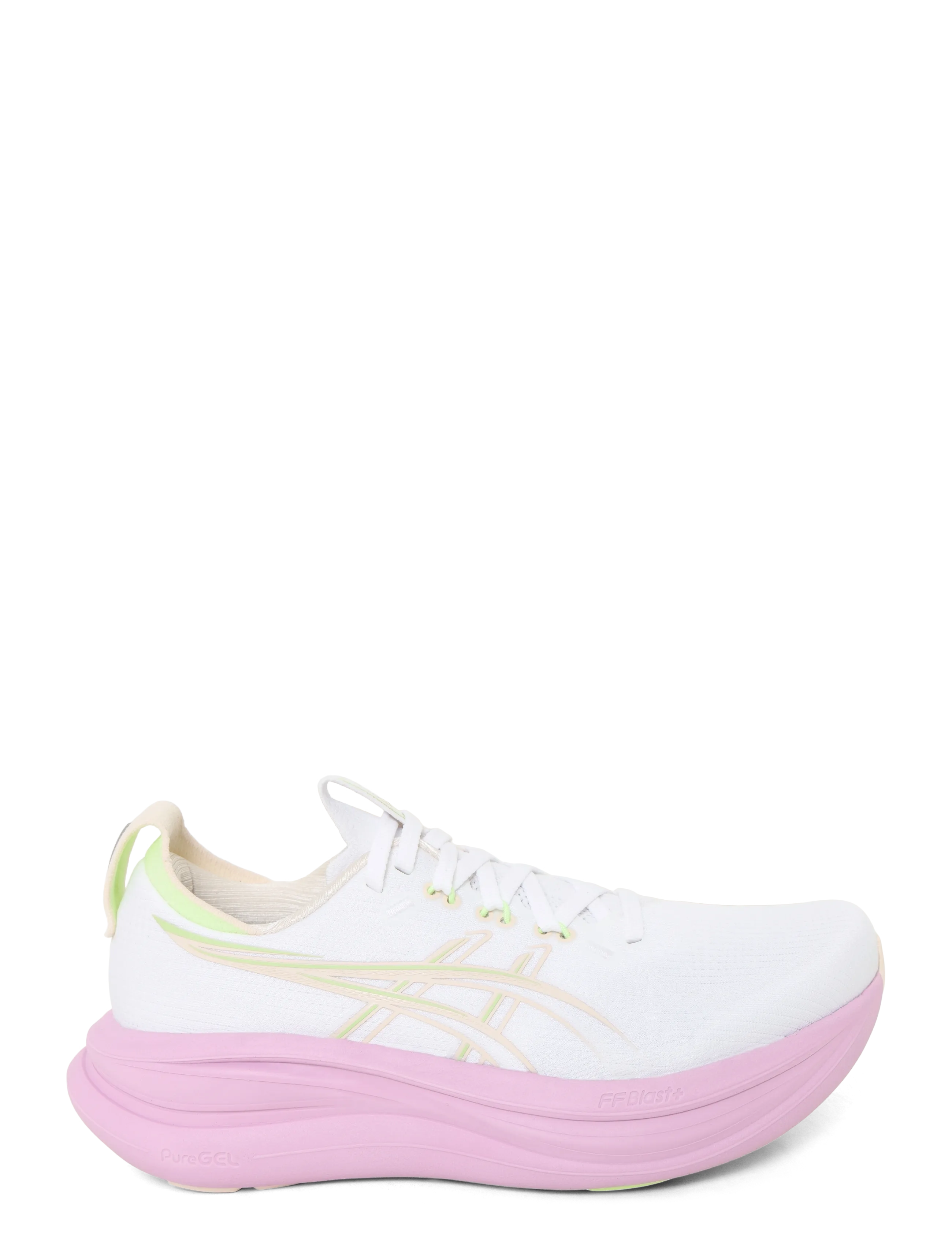 Asics - GEL-NIMBUS 28 - löparskor - white/hazy lilac - 2