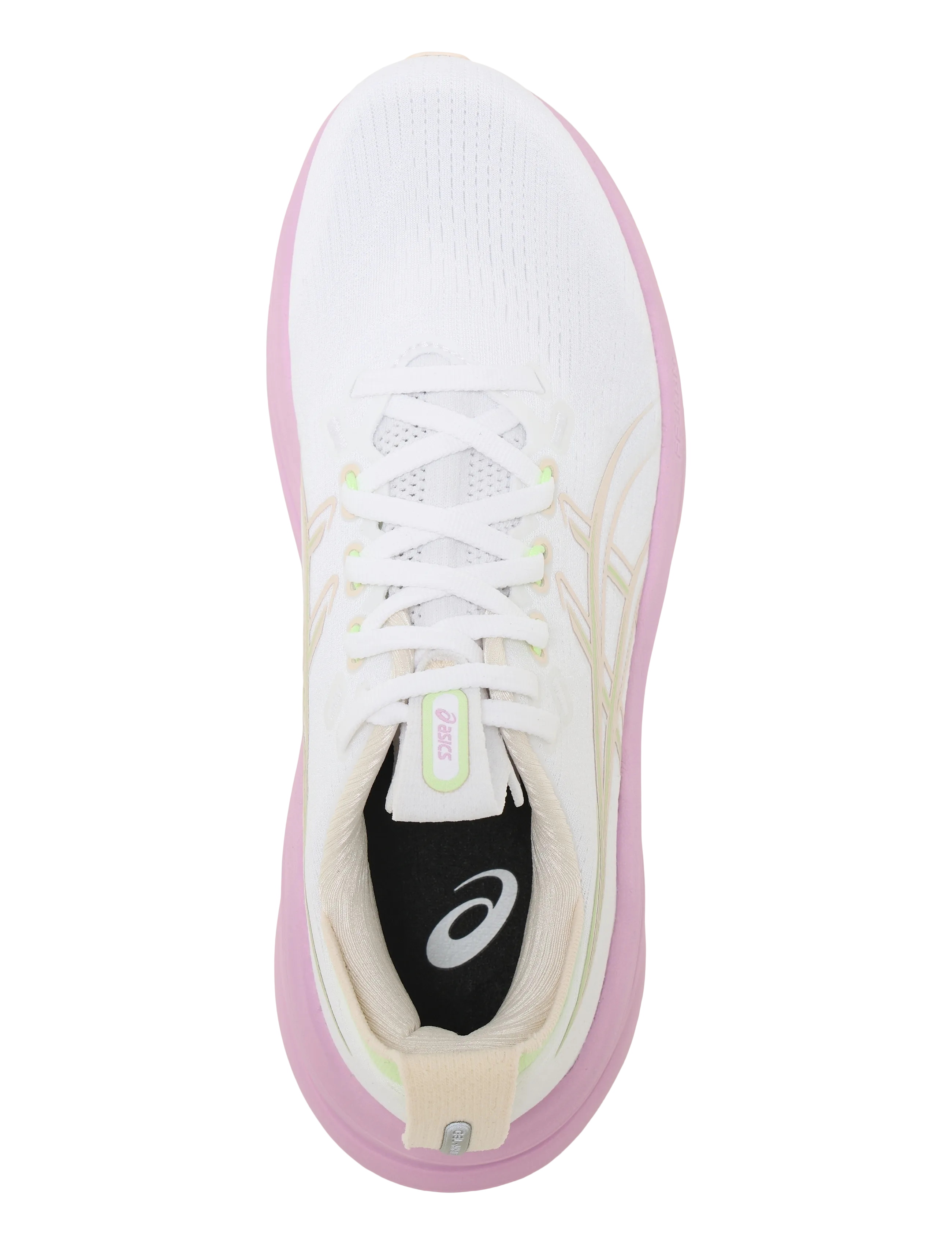 Asics - GEL-NIMBUS 28 - löparskor - white/hazy lilac - 3