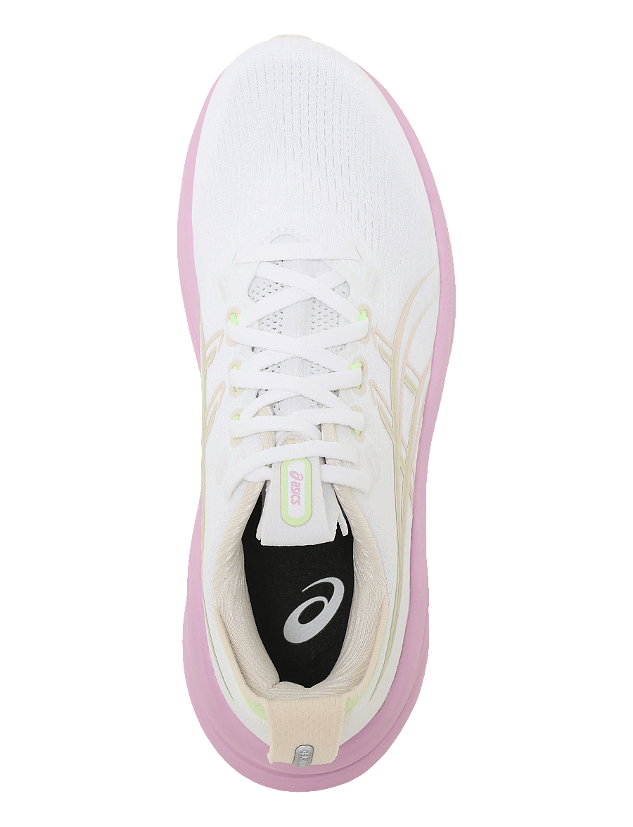 Asics - GEL-NIMBUS 28 - löparskor - white/hazy lilac - 3