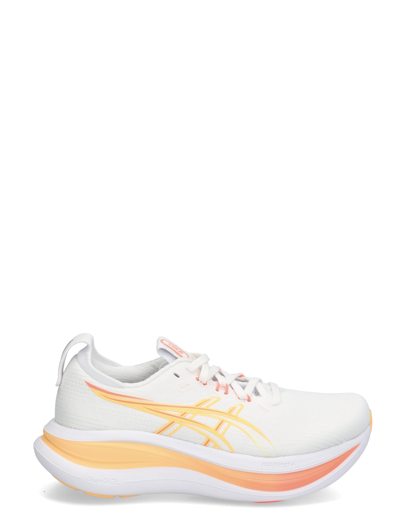 Asics - GEL-NIMBUS 28 - shoes - white/sun coral - 2