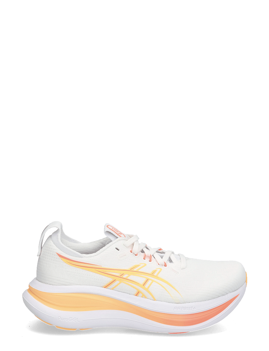 Asics - GEL-NIMBUS 28 - shoes - white/sun coral - 2