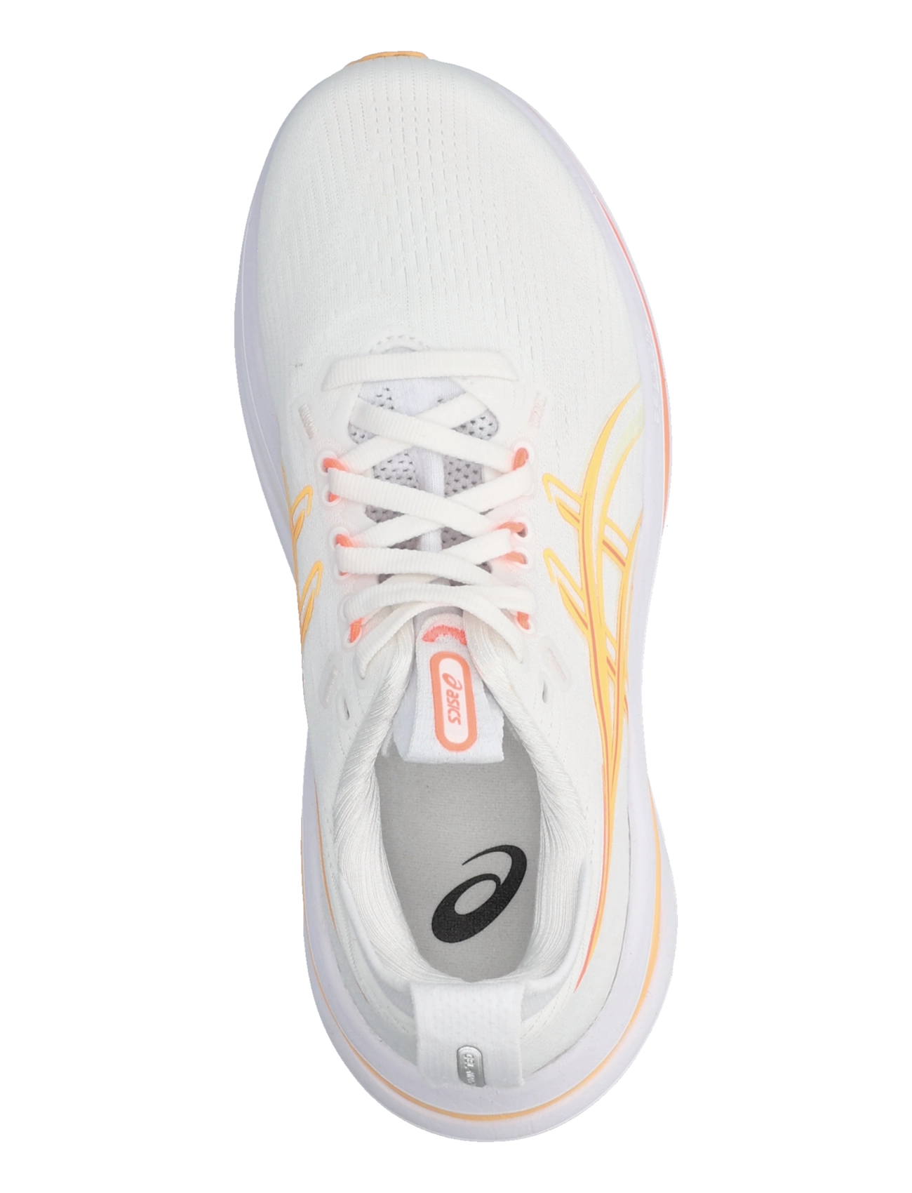 Asics - GEL-NIMBUS 28 - shoes - white/sun coral - 3