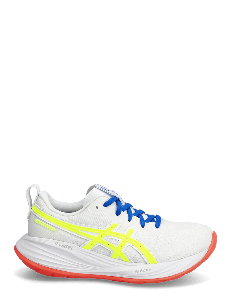 Asics - GEL-CUMULUS 27 ATC - shoes - white/safety yellow - 1
