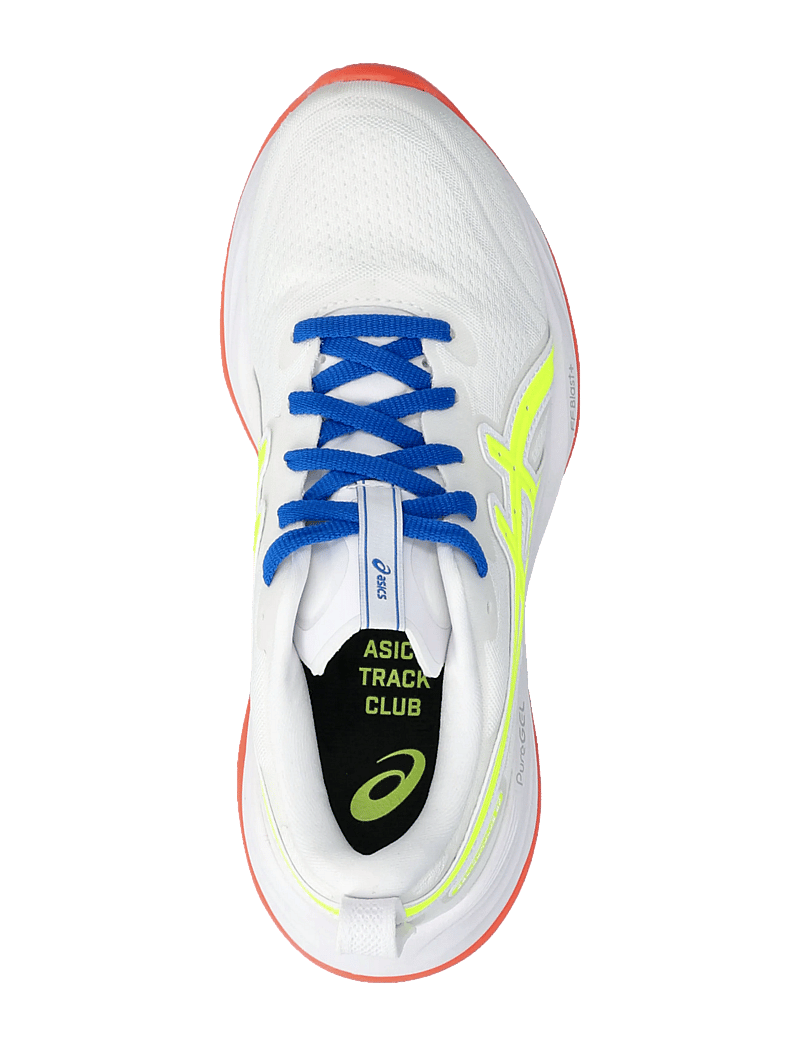 Asics - GEL-CUMULUS 27 ATC - shoes - white/safety yellow - 3