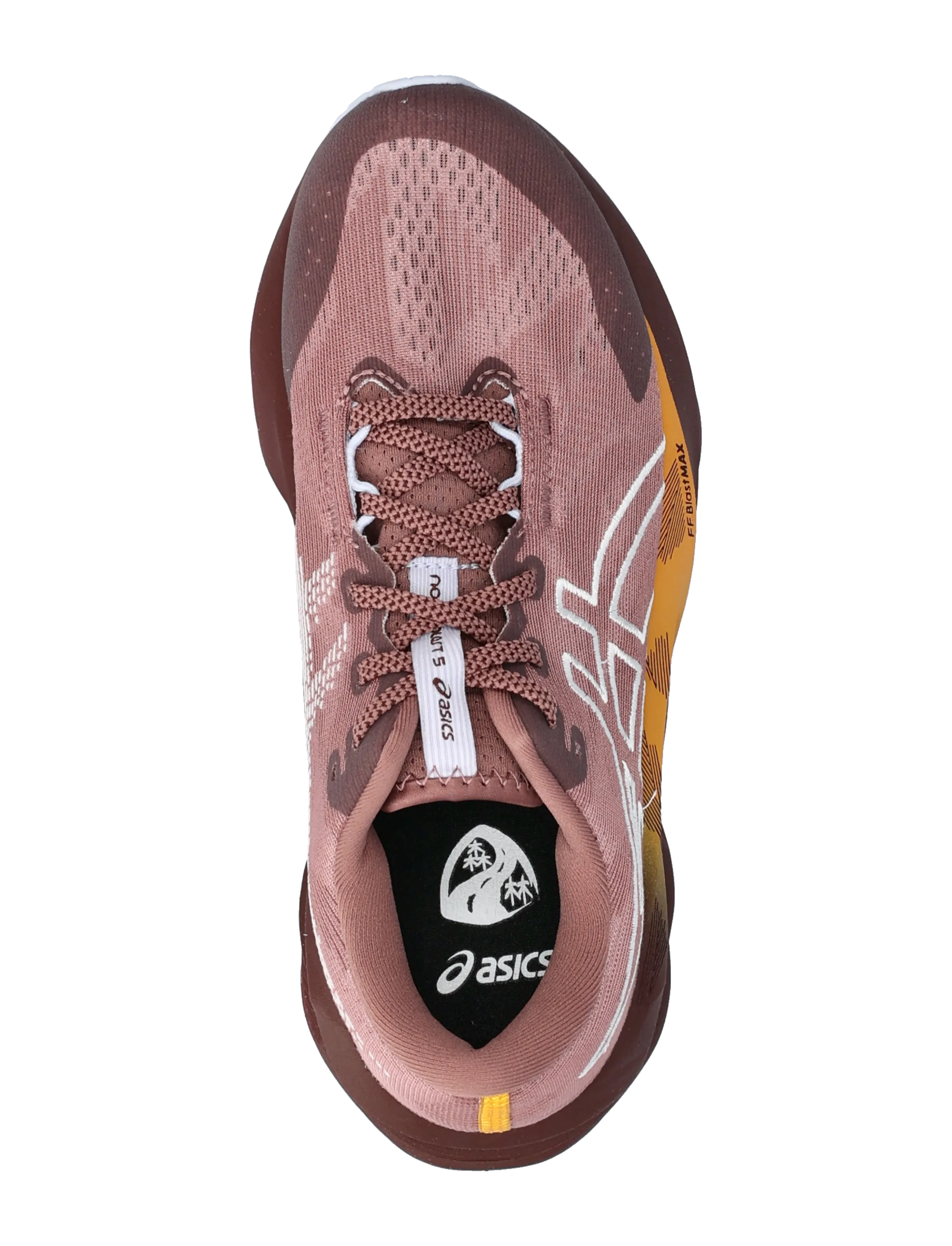 Asics - NOVABLAST 5 TR - nature bathing / rubble red - 3