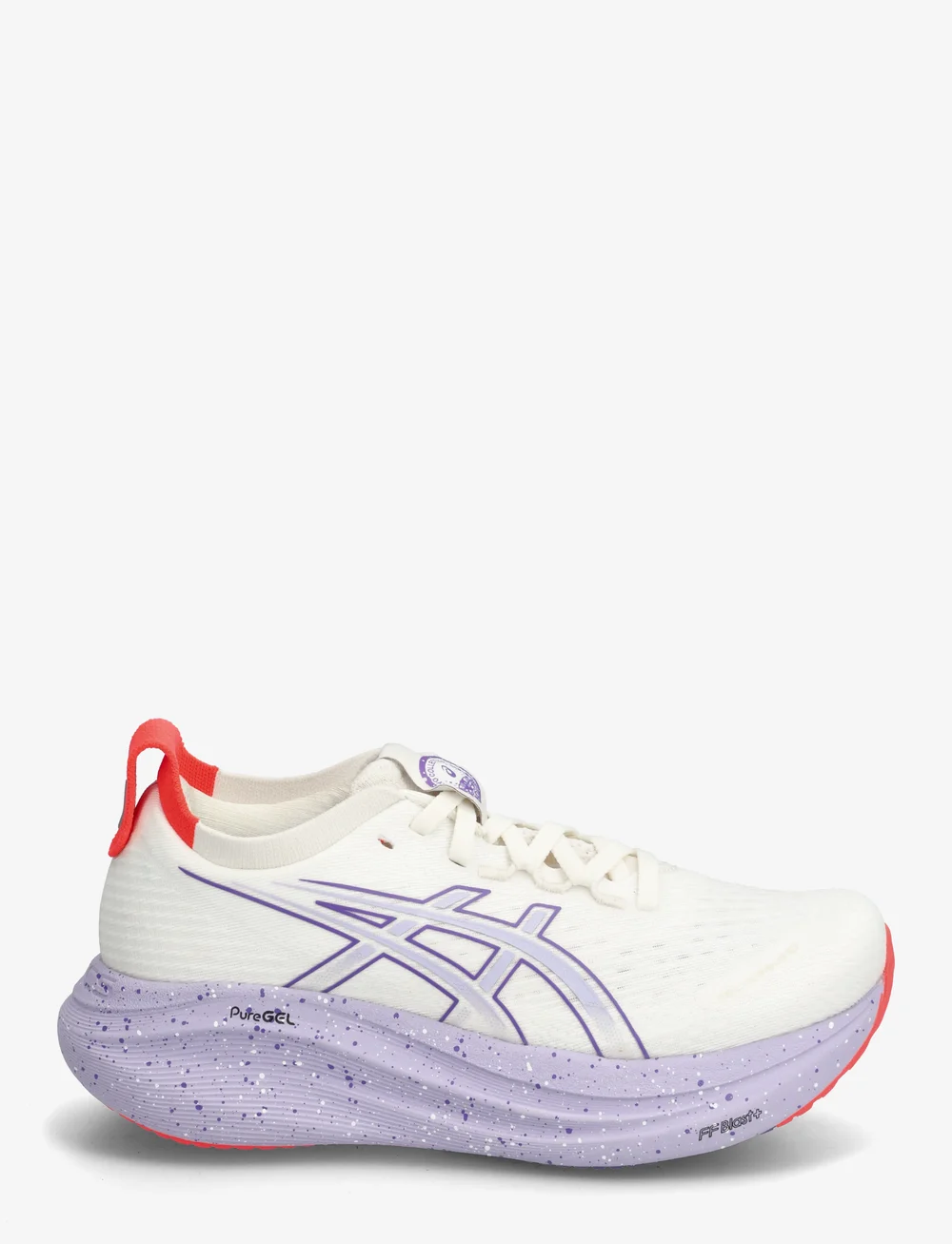 Asics - GEL-NIMBUS 27 TOKYO - running shoes - cream/edo purple - 1