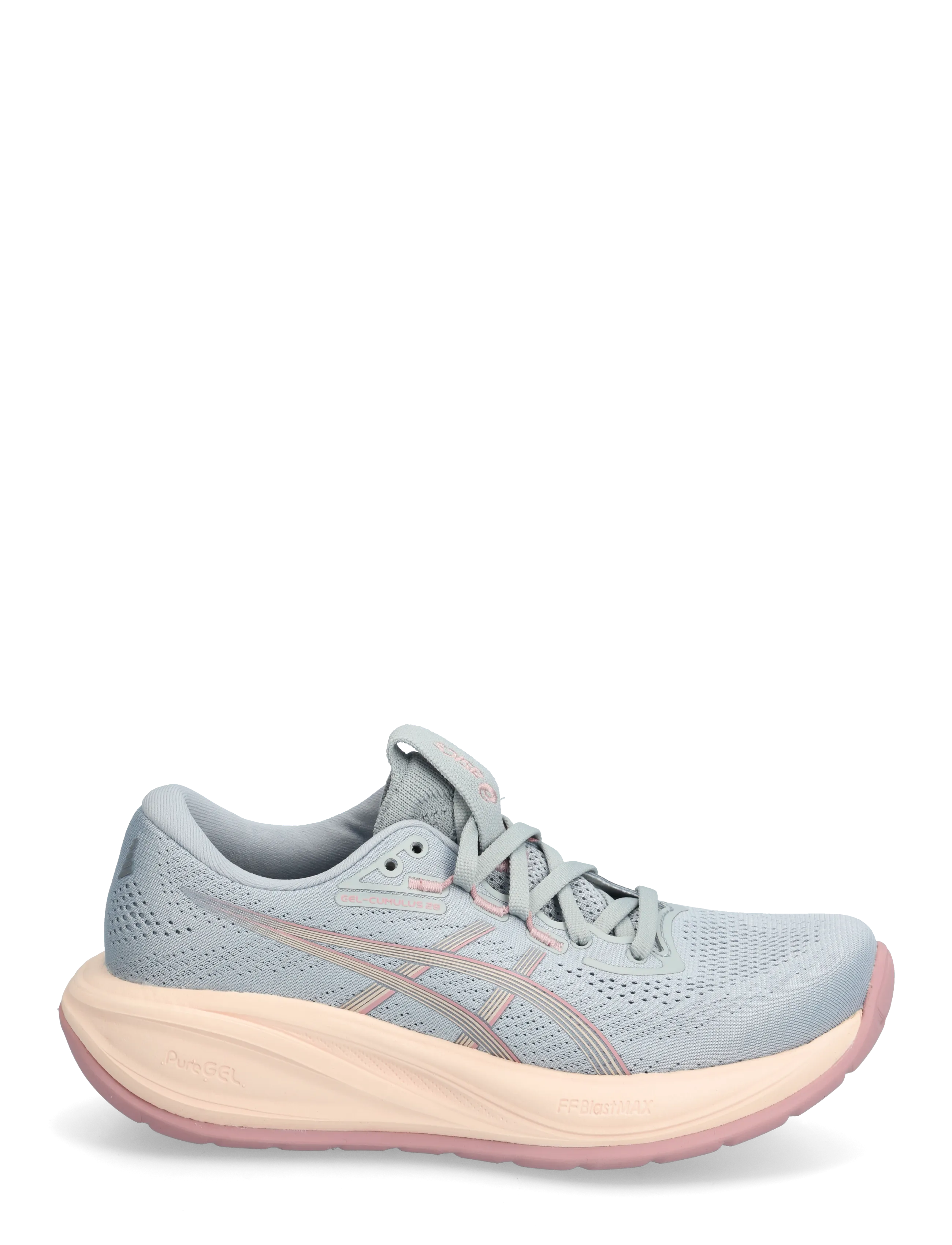 Asics - GEL-CUMULUS 28 - löparskor - piedmont grey/pearl pink - 1