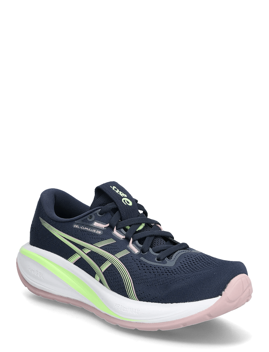 Asics - GEL-CUMULUS 28 - shoes - midnight/illuminate green - 0