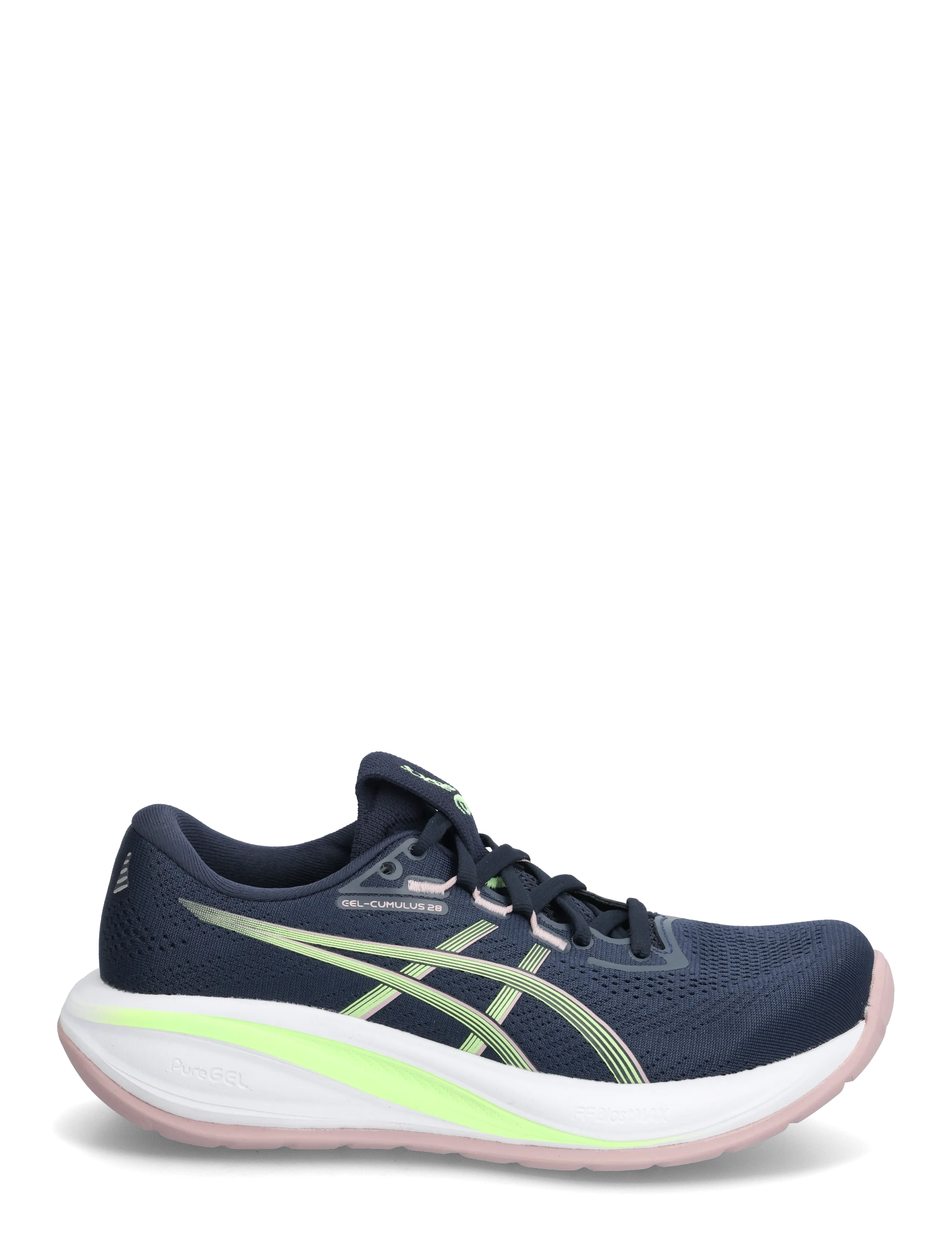 Asics - GEL-CUMULUS 28 - running shoes - midnight/illuminate green - 1