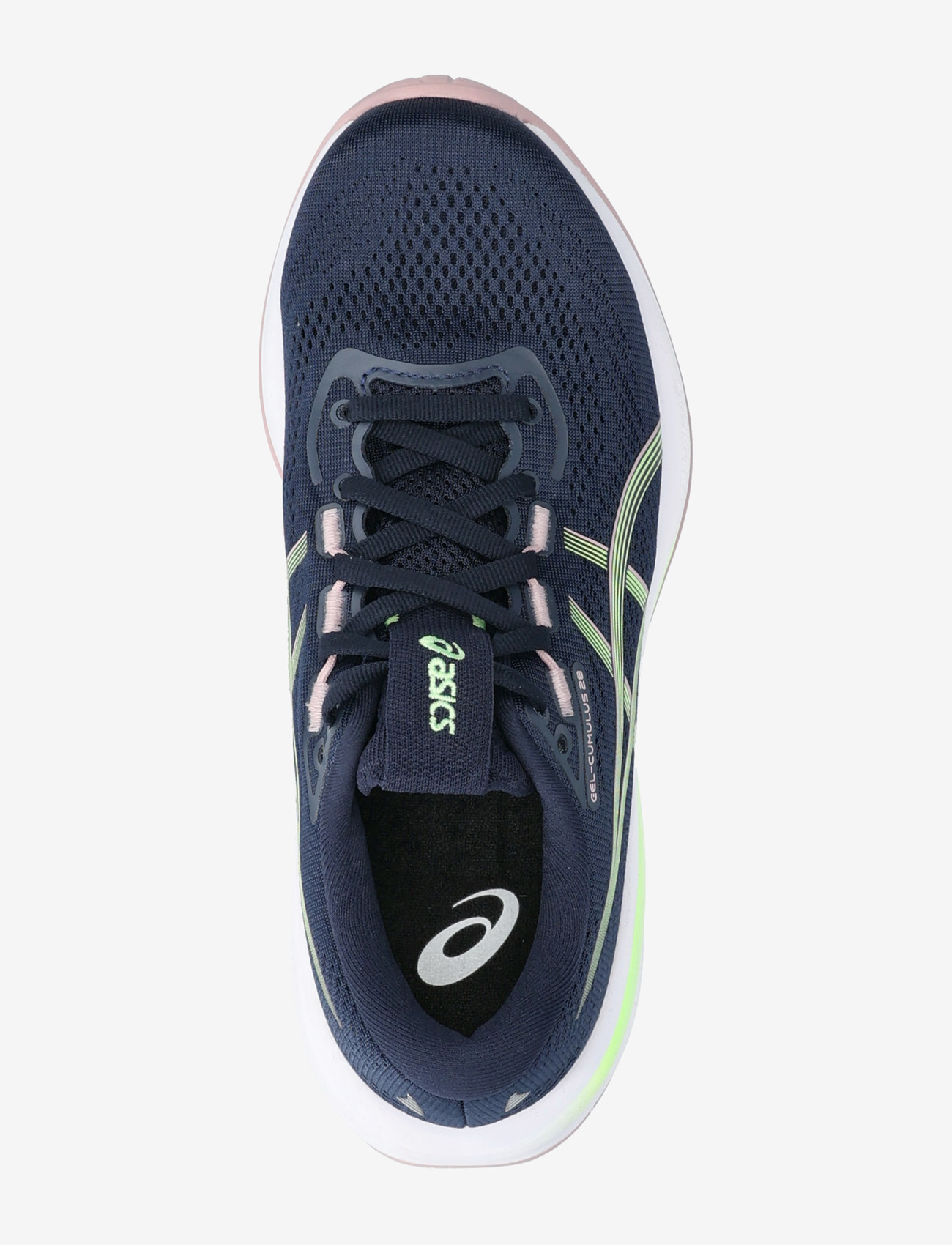 Asics - GEL-CUMULUS 28 - shoes - midnight/illuminate green - 3