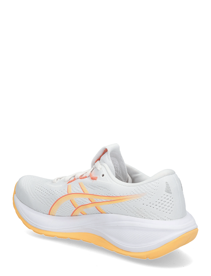 Asics - GEL-CUMULUS 28 - shoes - white/orange glow - 1