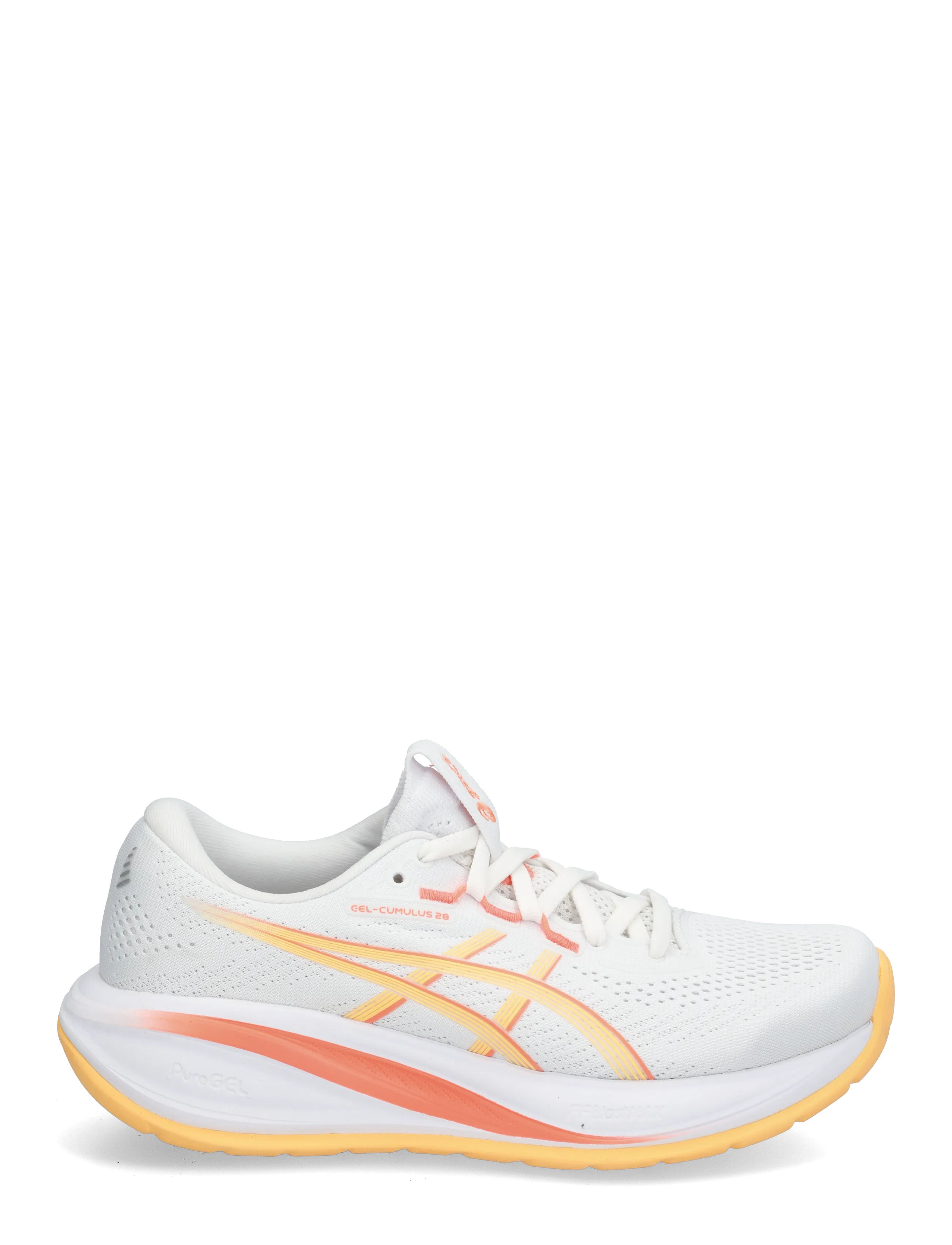 Asics - GEL-CUMULUS 28 - löparskor - white/orange glow - 2