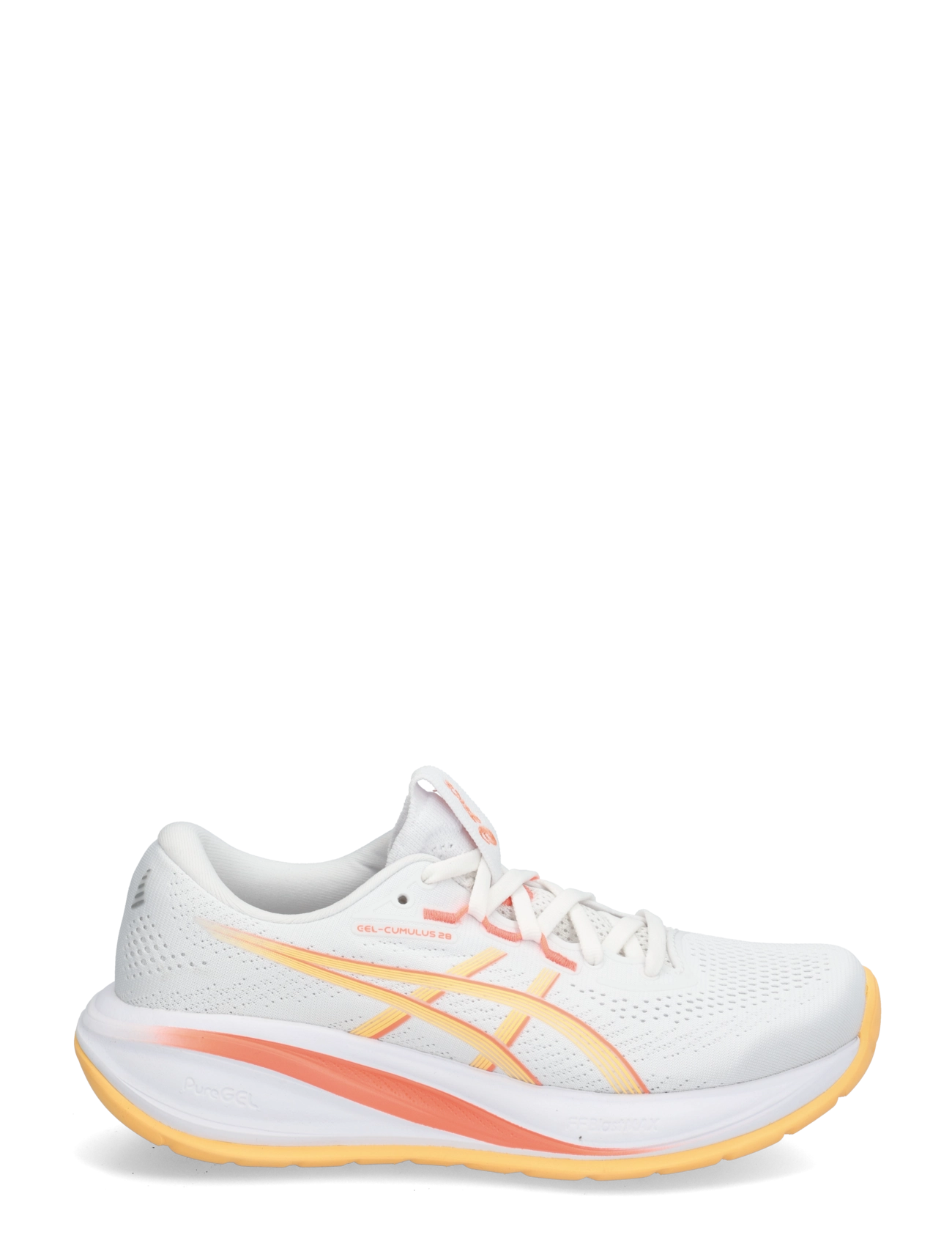 Asics - GEL-CUMULUS 28 - running shoes - white/orange glow - 2