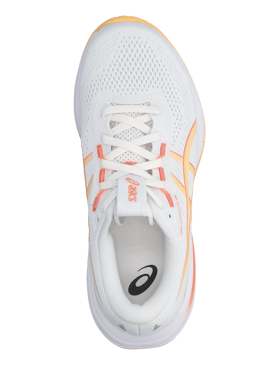 Asics - GEL-CUMULUS 28 - shoes - white/orange glow - 3