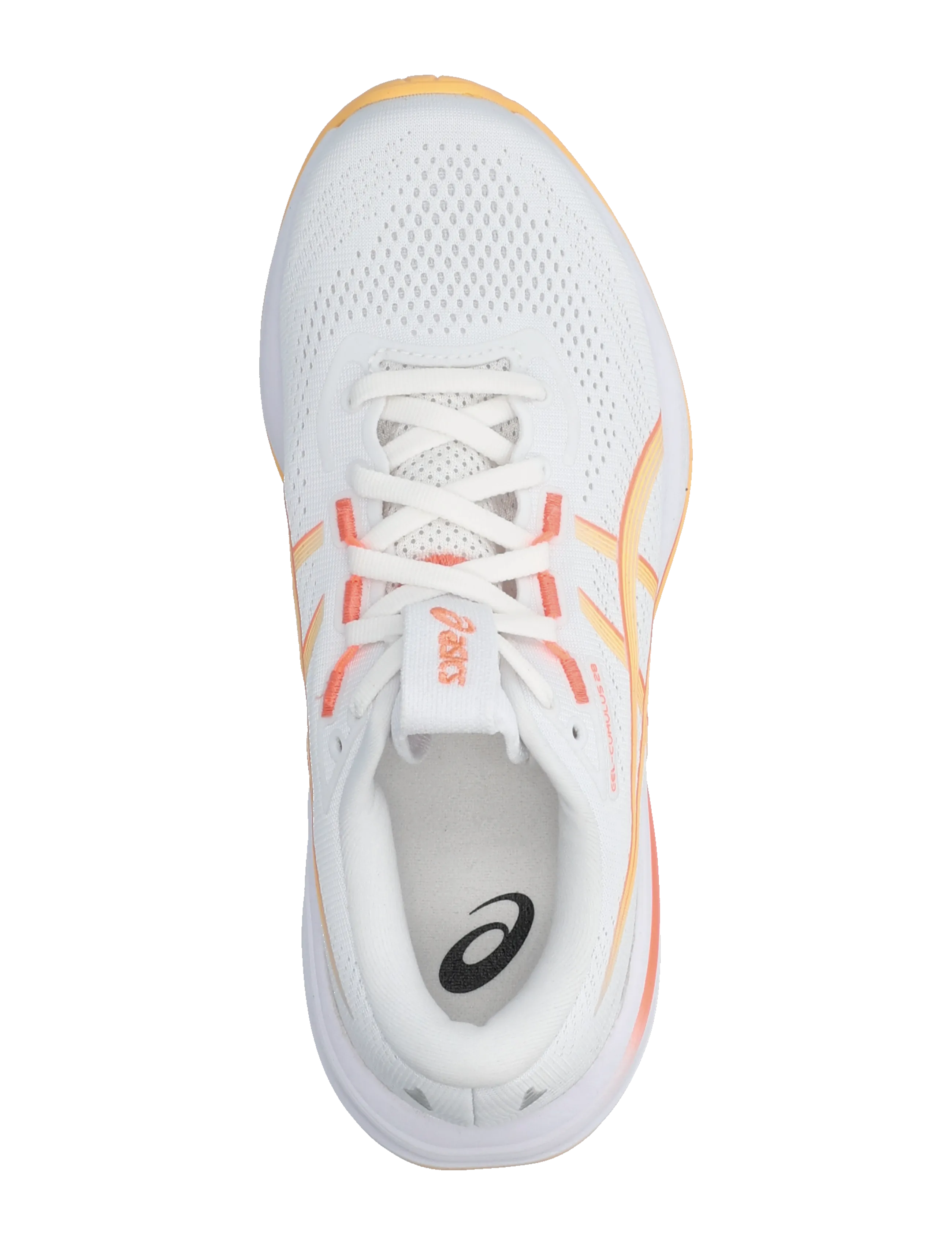 Asics - GEL-CUMULUS 28 - löparskor - white/orange glow - 3