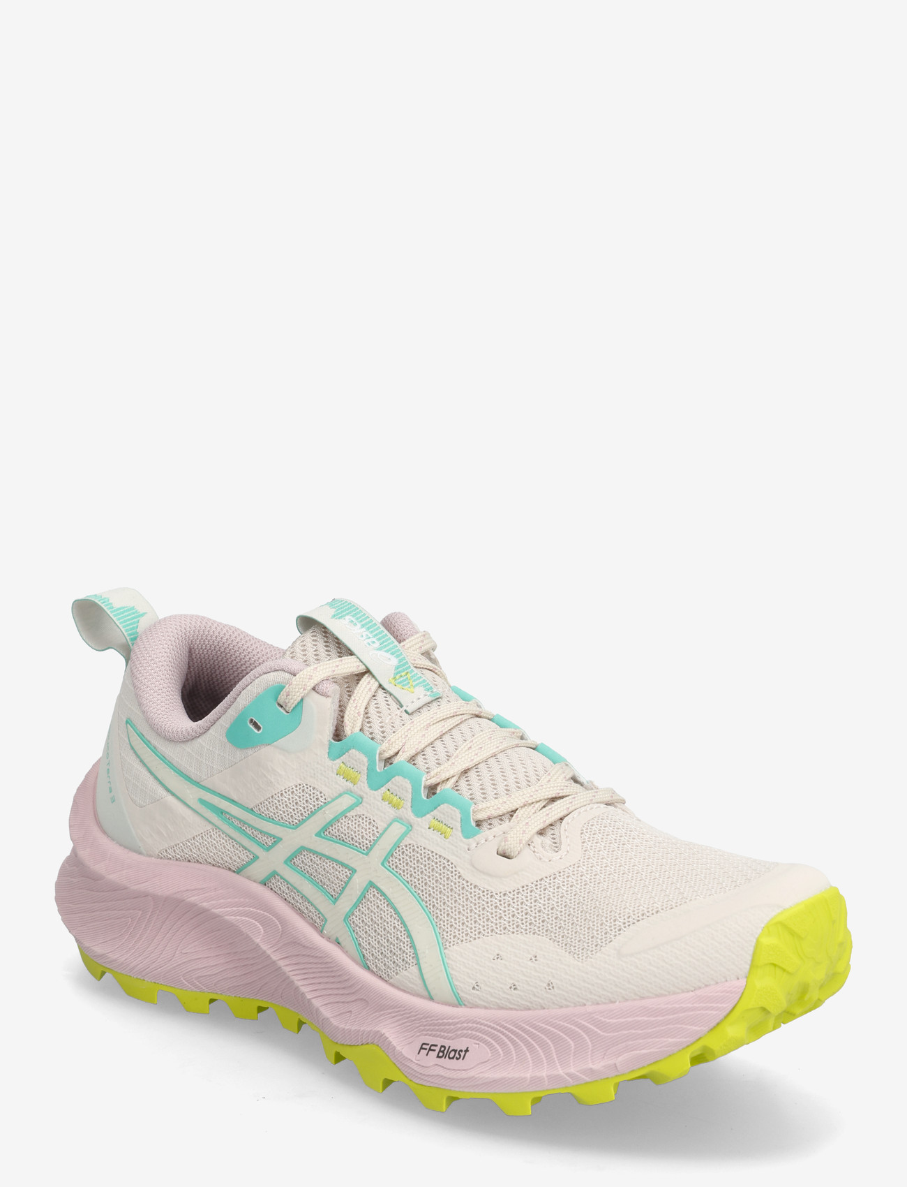 Asics - Trabuco Terra 3 - buty do biegania - mineral beige/aurora green - 0